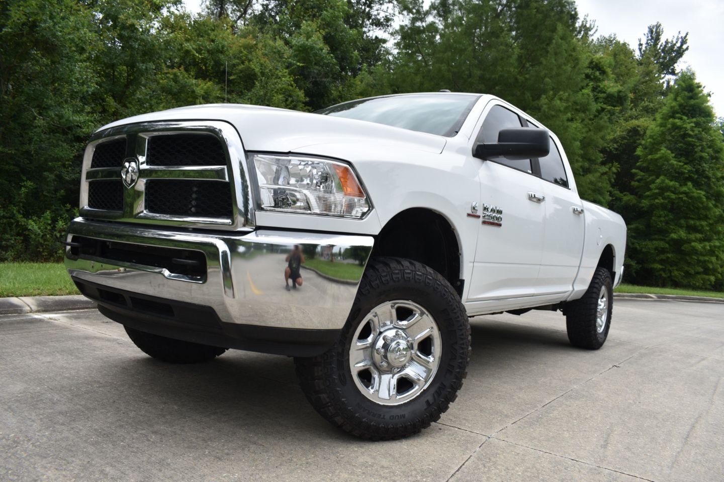 White 2015 RAM 2500 Pickup Truck Four-Wheel Drive Automatic