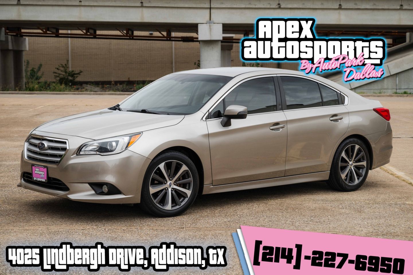 [TGM] Tungsten Metallic 2015 Subaru Legacy Sedan All-Wheel Drive Automatic