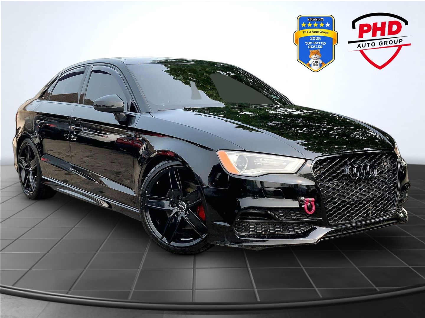 Black 2016 Audi A3 Sedan Front-Wheel Drive Automatic