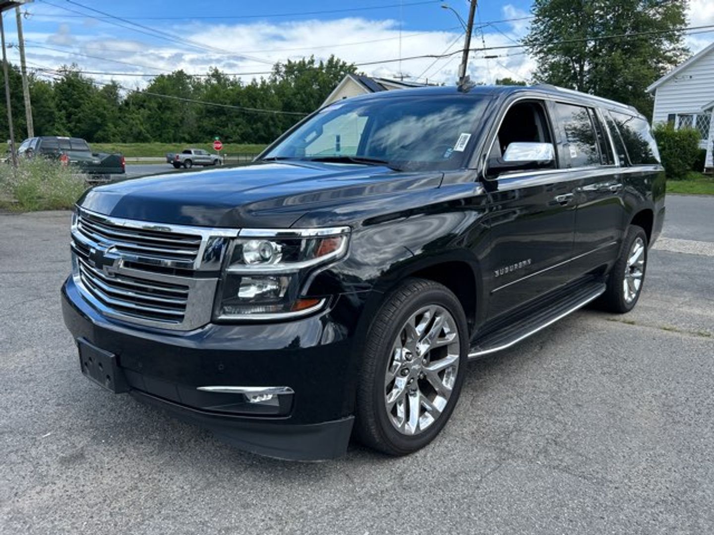 Black 2016 Chevrolet Suburban SUV / Crossover Four-Wheel Drive Automatic