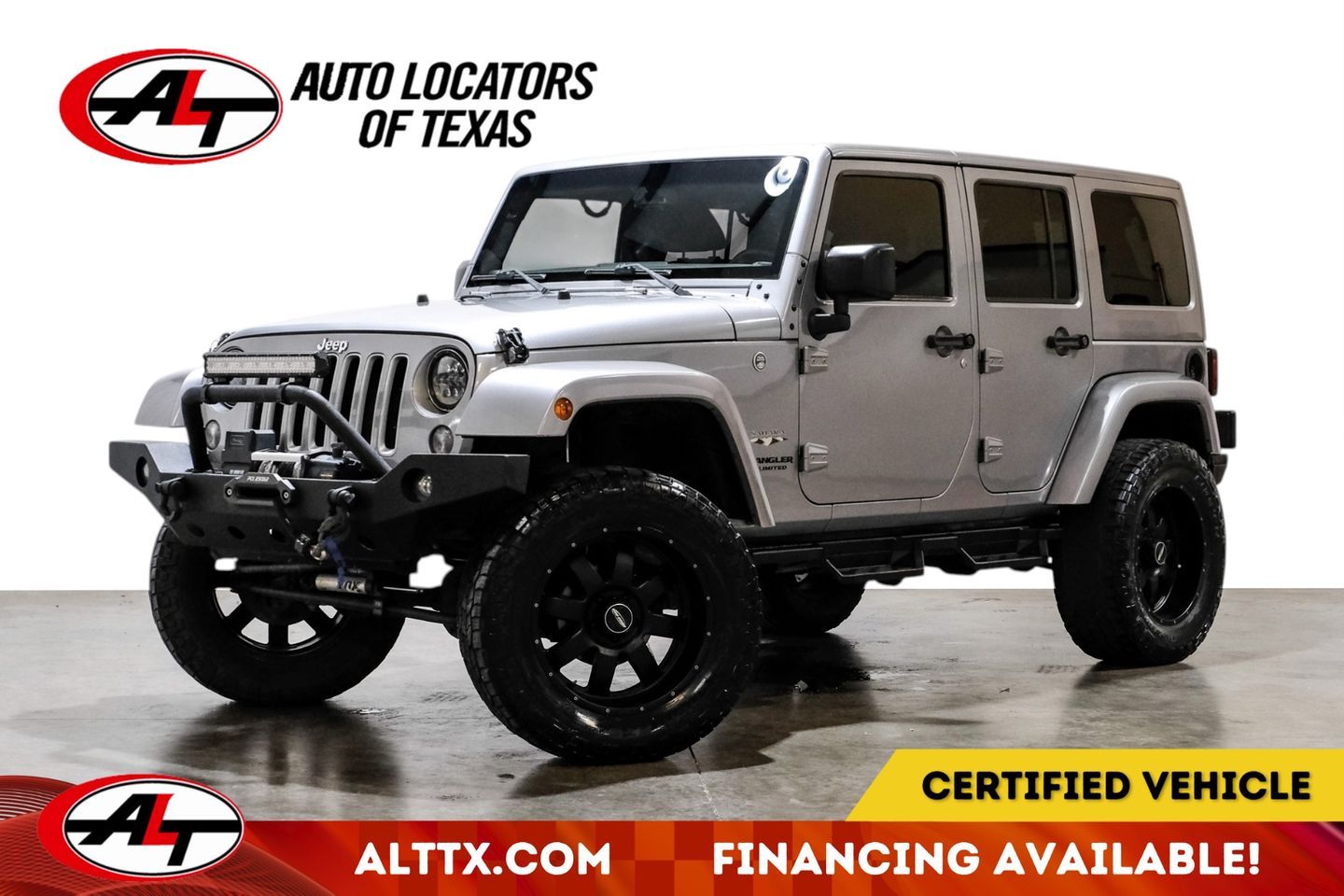 [PSC] Billet Silver Metallic Clear Coat 2016 Jeep Wrangler SUV / Crossover Four-Wheel Drive Manual