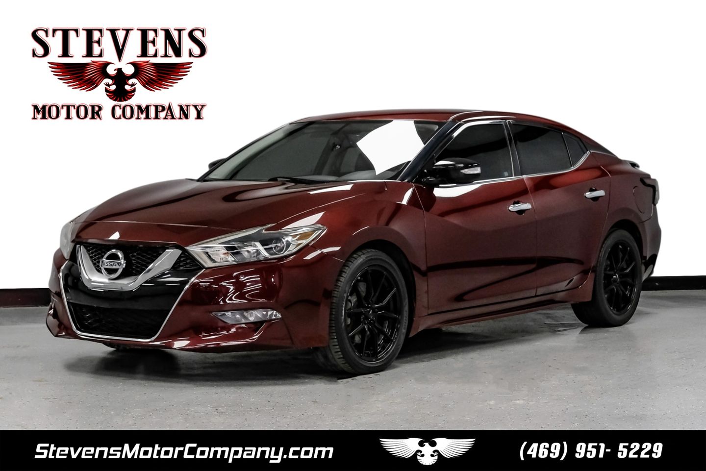 Coulis Red 2016 Nissan Maxima Sedan Front-Wheel Drive Automatic