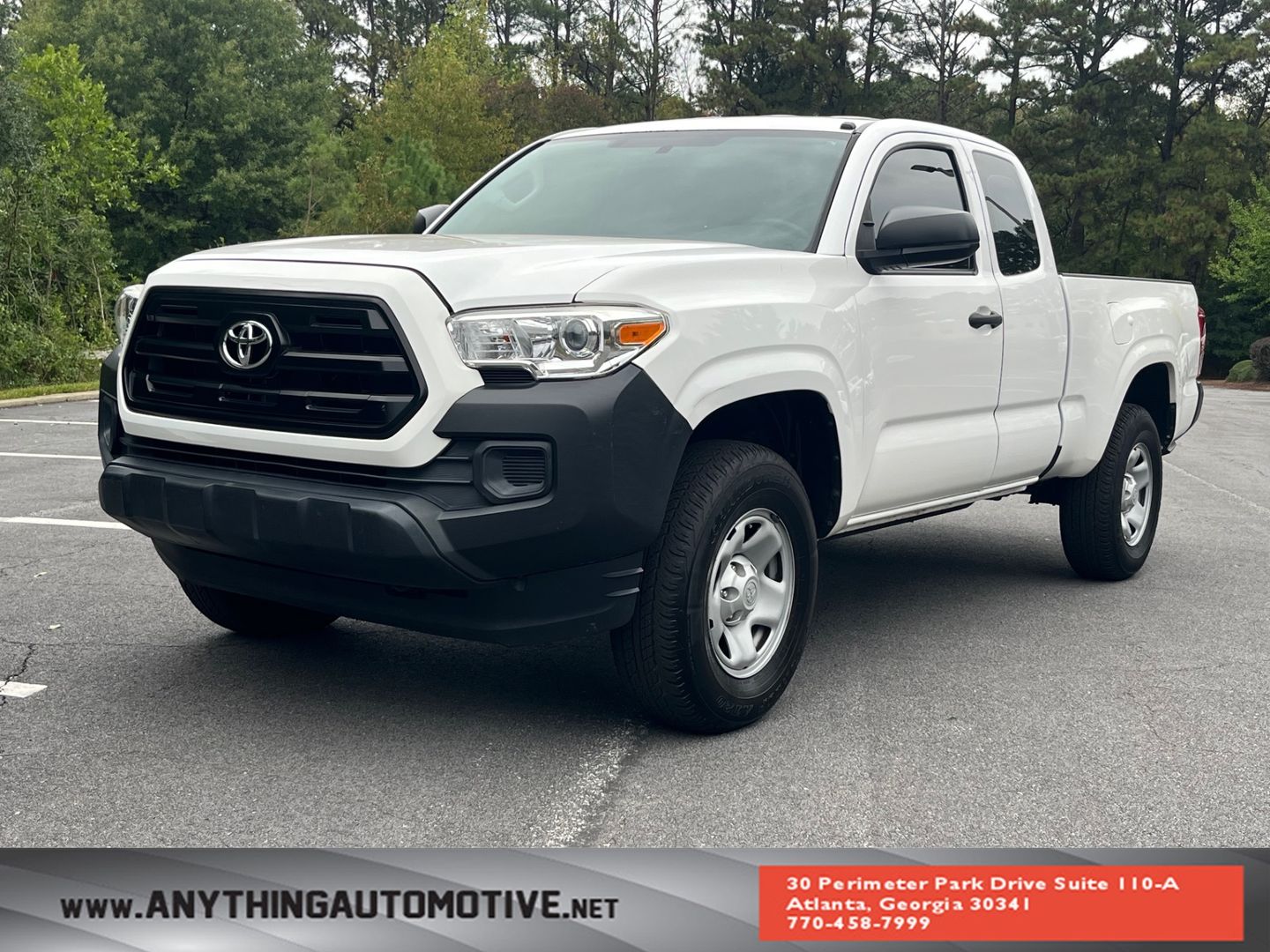 [040] Super White 2016 Toyota Tacoma Pickup Truck 4X2 Automatic