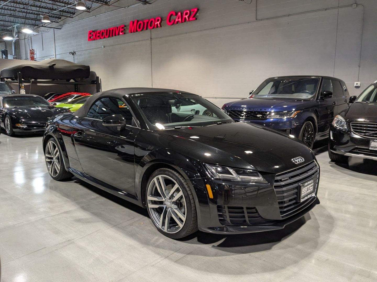 Black 2017 Audi TT Convertible All-Wheel Drive Automatic