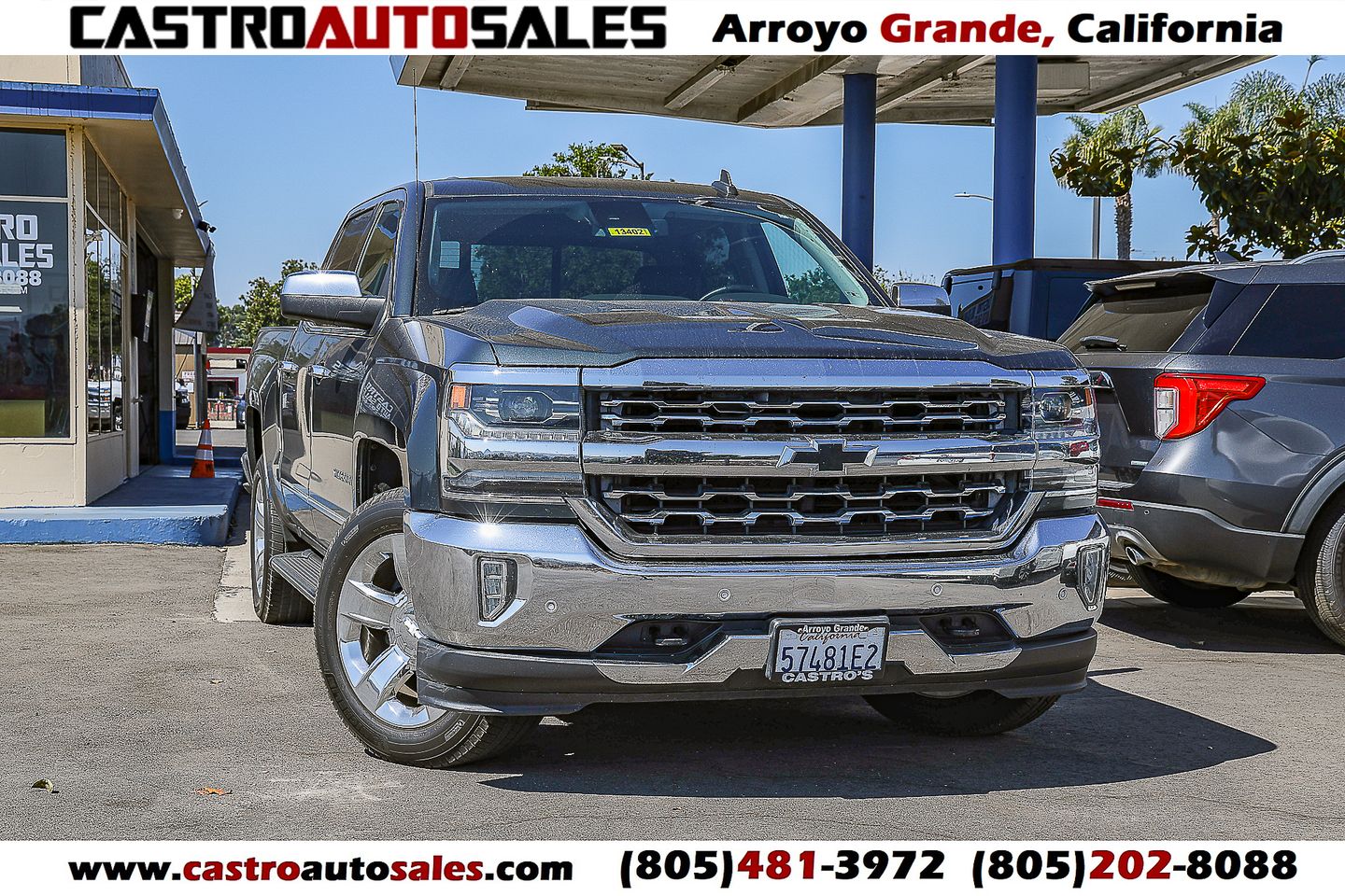 2017 Chevrolet Silverado 1500 LTZ Crew Cab RWD
