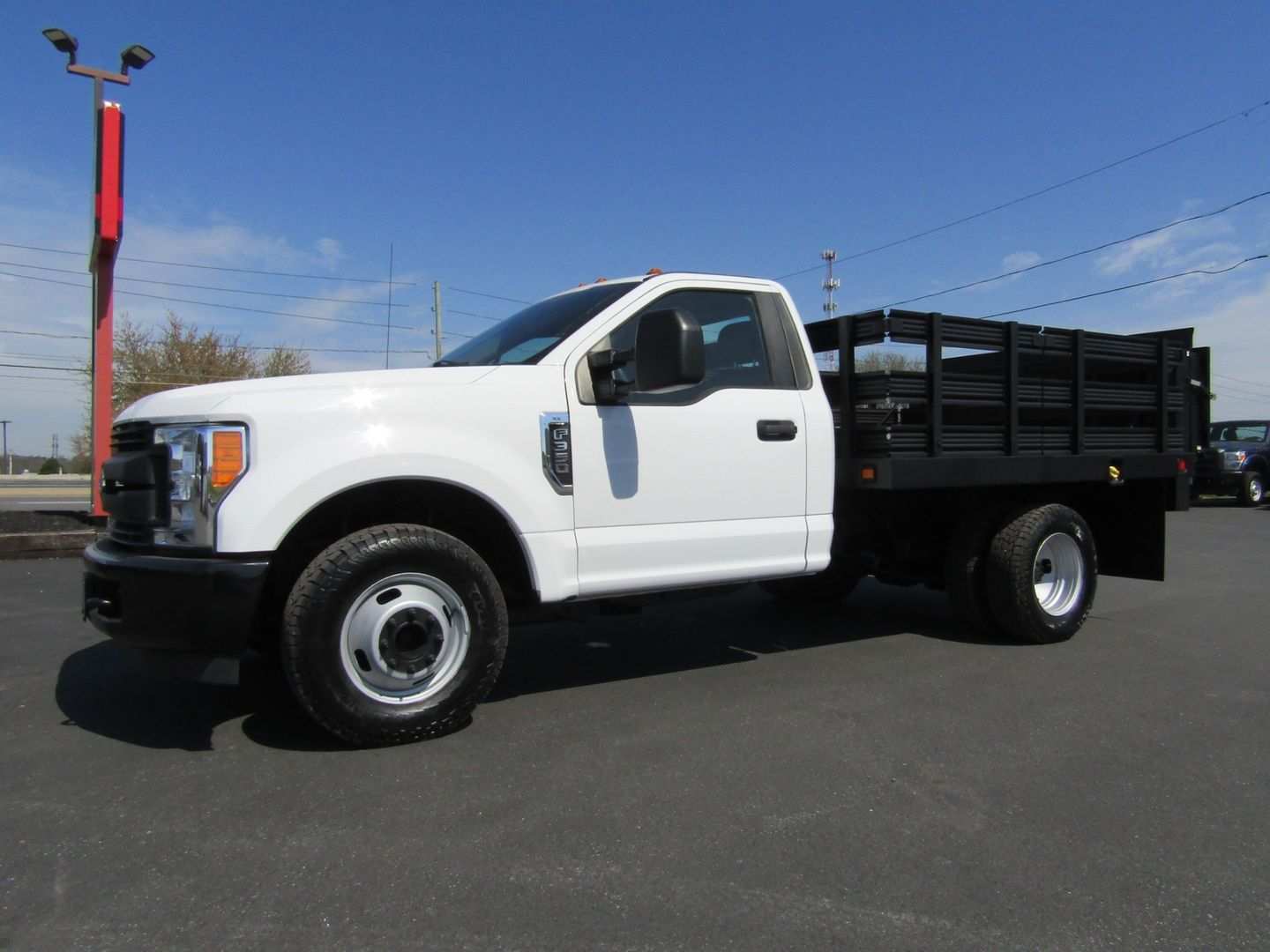White 2017 Ford F-350 Super Duty Chassis Automatic