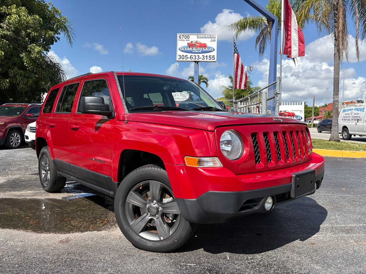 [PRP] Deep Cherry Red Crystal Pearl Coat 2017 Jeep Patriot SUV / Crossover Front-Wheel Drive Automatic