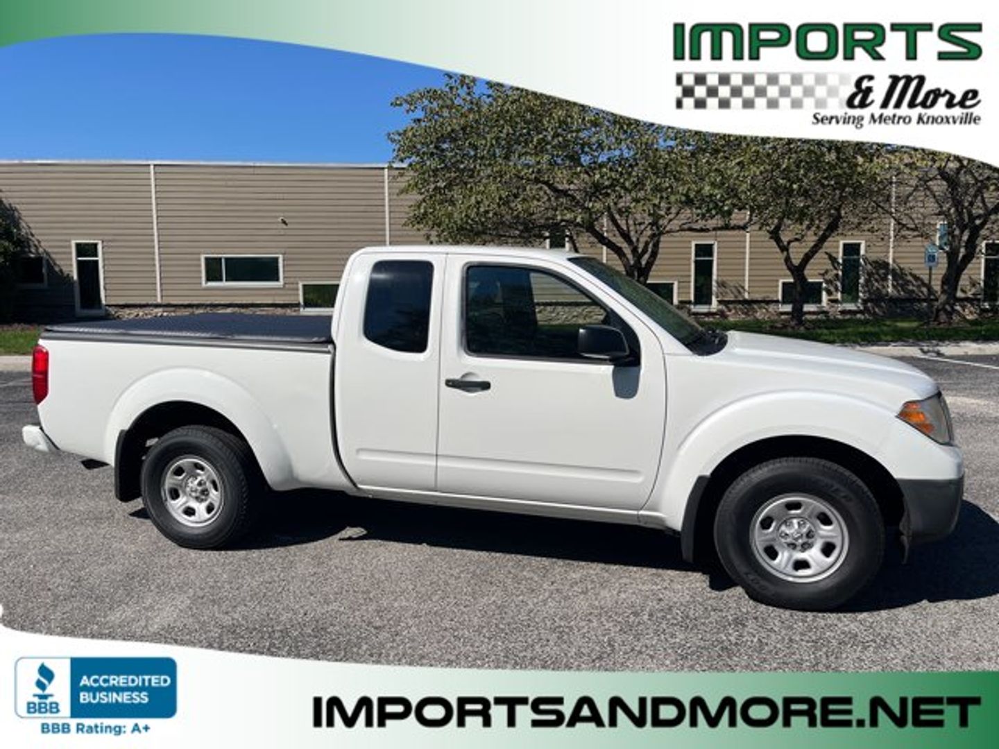 [QAK] Glacier White 2017 Nissan Frontier Pickup Truck 4X2 Automatic