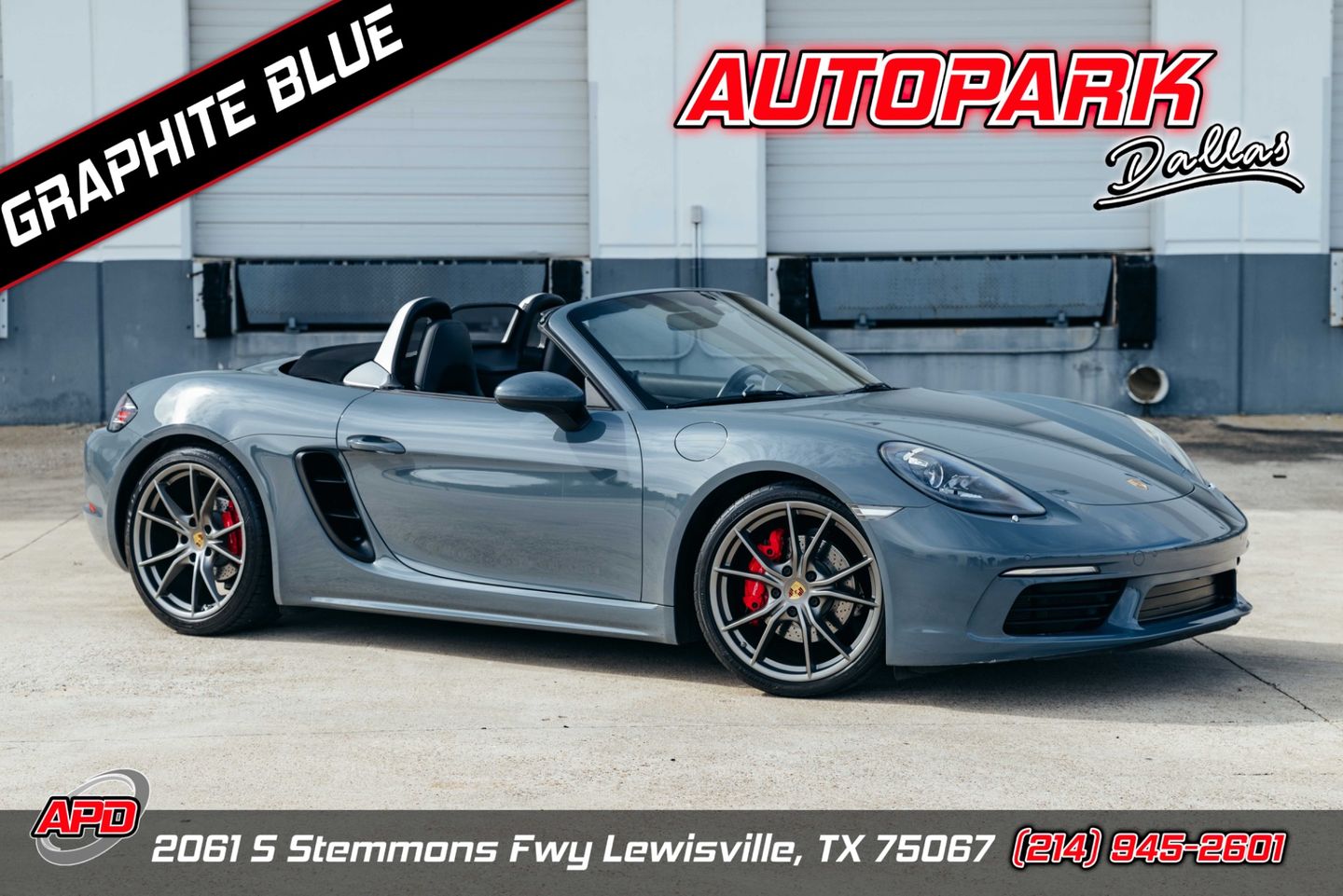 2017 Porsche 718 Boxster S RWD