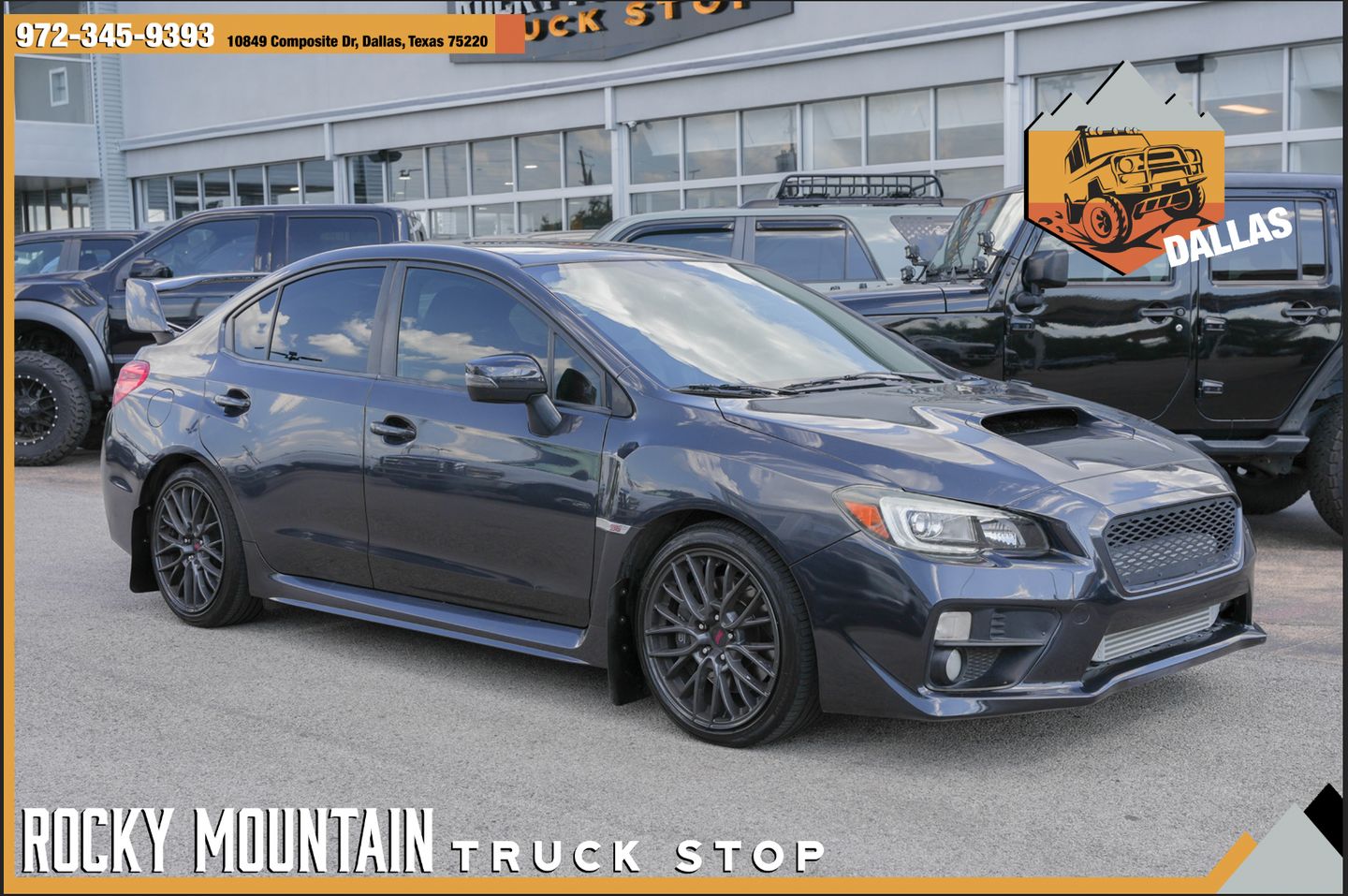 [DGM] Dark Gray Metallic 2017 Subaru WRX STI Sedan All-Wheel Drive Manual
