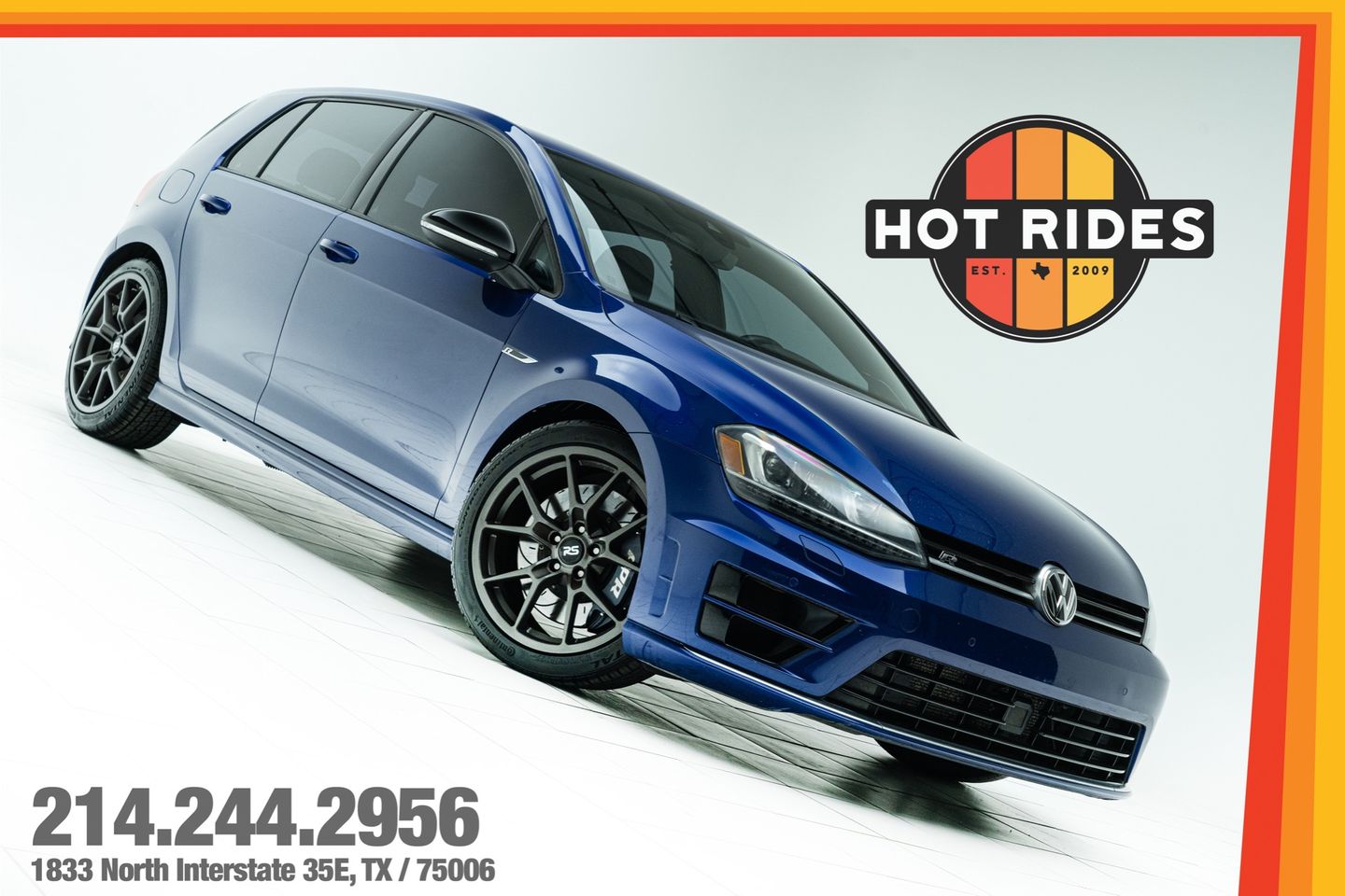 2017 Volkswagen Golf R 4-Door AWD with DCC and Navigation