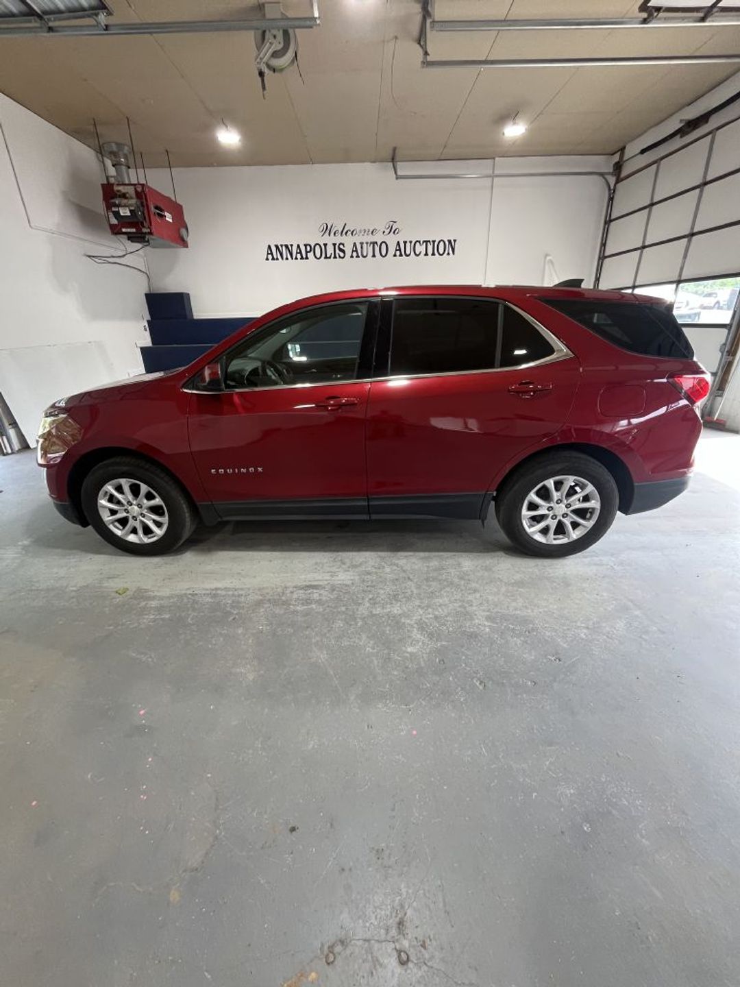 Red 2018 Chevrolet Equinox SUV / Crossover Four-Wheel Drive Automatic