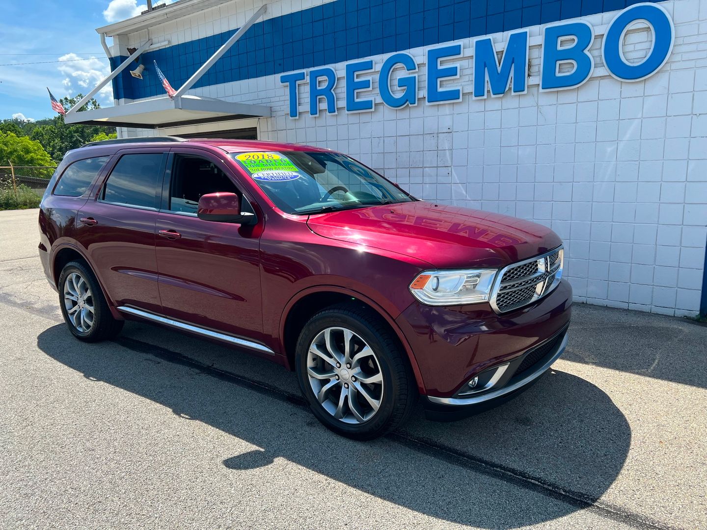  2018 Dodge Durango SXT AWD   