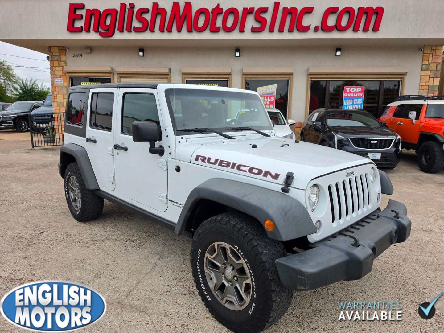 White 2018 Jeep Wrangler SUV / Crossover Four-Wheel Drive Automatic