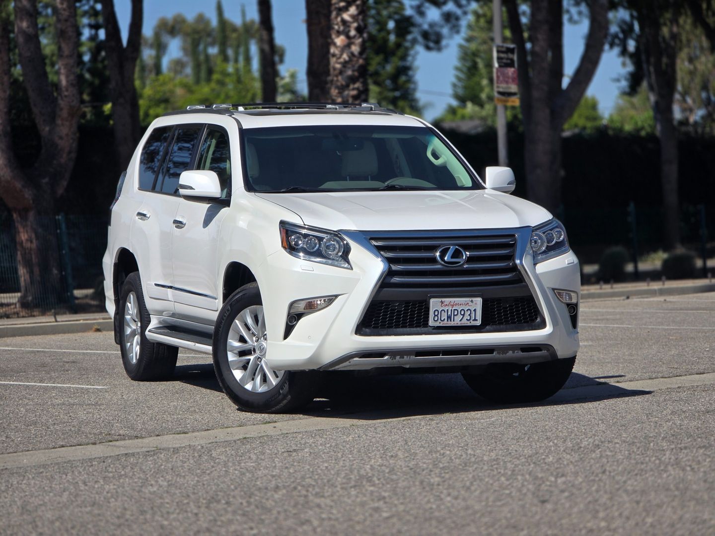 White 2018 Lexus GX 460 4WD SUV / Crossover All-Wheel Drive Automatic