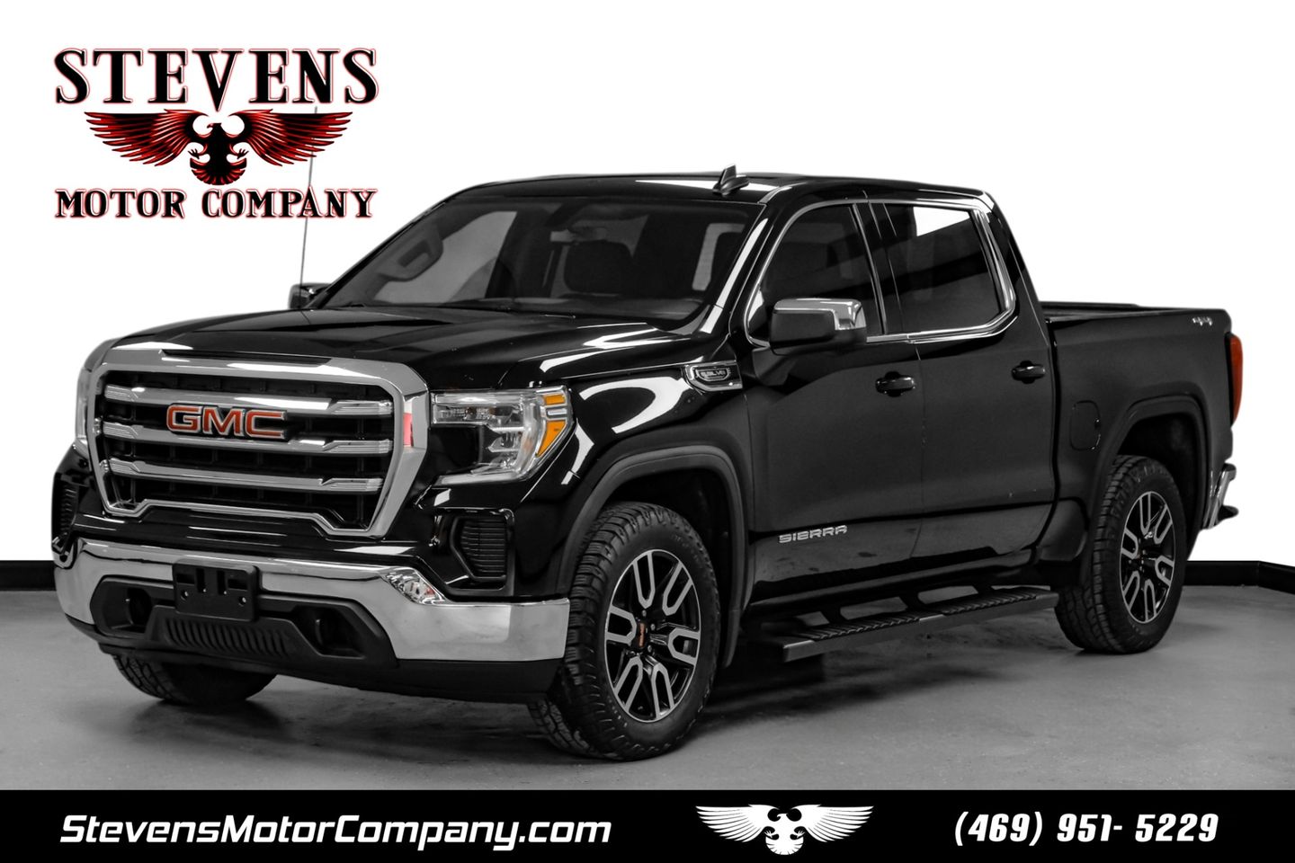 Onyx Black 2019 GMC Sierra 1500 Pickup Truck Four-Wheel Drive Automatic