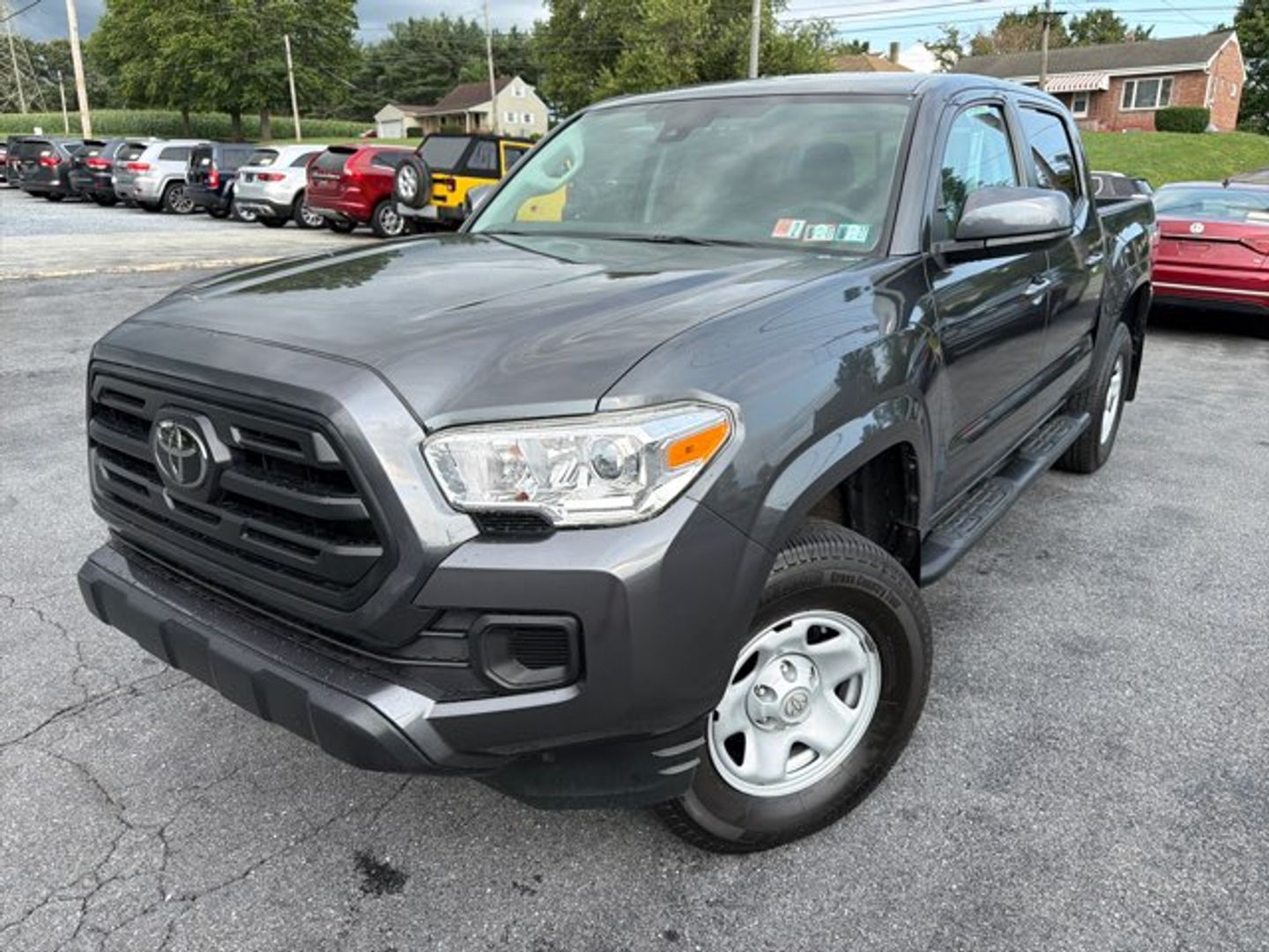 Gray 2019 Toyota Tacoma Pickup Truck Four-Wheel Drive Automatic