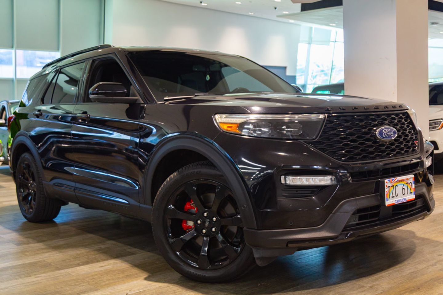 Agate Black Metallic 2020 Ford Explorer SUV / Crossover All-Wheel Drive Automatic