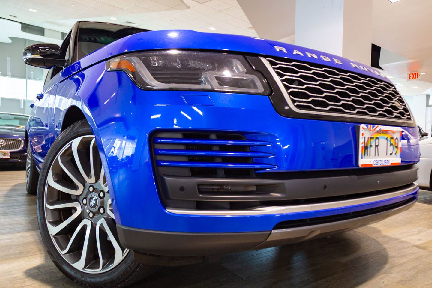 PORTOFINO BLUE 2020 Land Rover Range Rover P525 HSE 4WD SUV / Crossover All-Wheel Drive Automatic