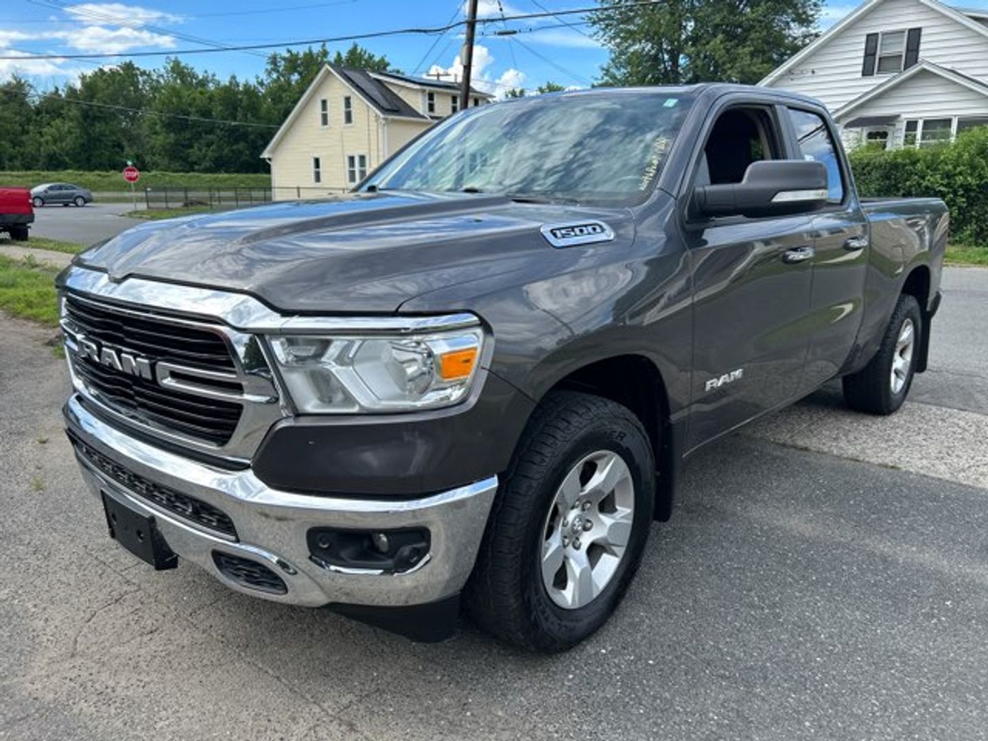 Billet Silver Metallic Clear Coat 2020 RAM 1500 Pickup Truck Four-Wheel Drive Automatic