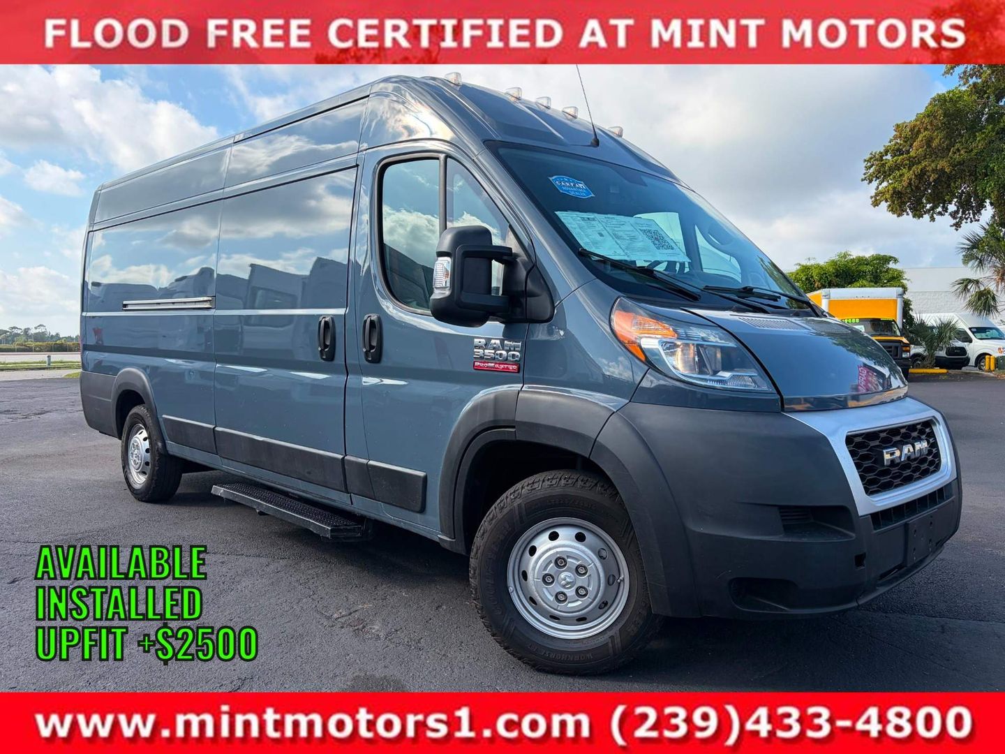 Dk. Blue 2020 RAM ProMaster Van Front-Wheel Drive Automatic