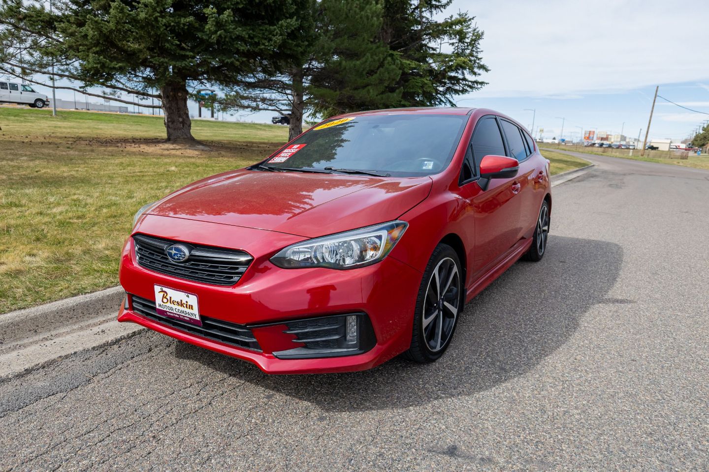 Red 2020 Subaru Impreza 2.0i Sport Hatchback AWD Hatchback All-Wheel Drive Automatic