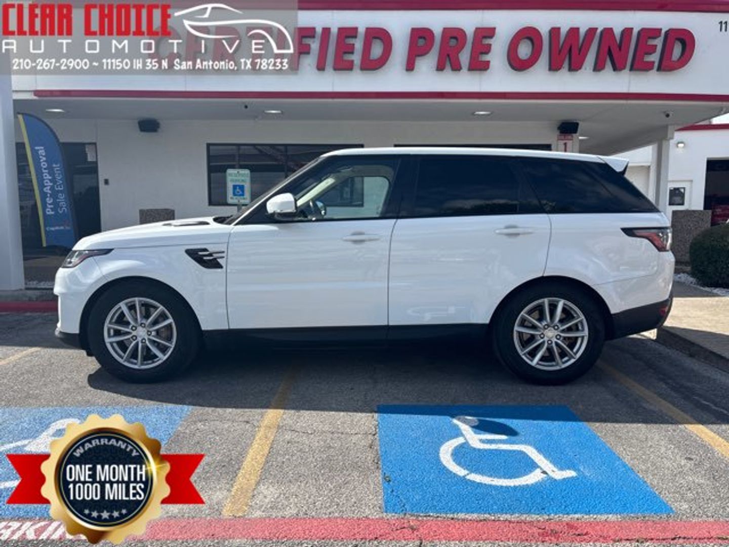 Fuji White 2021 Land Rover Range Rover Sport SUV / Crossover All-Wheel Drive Automatic