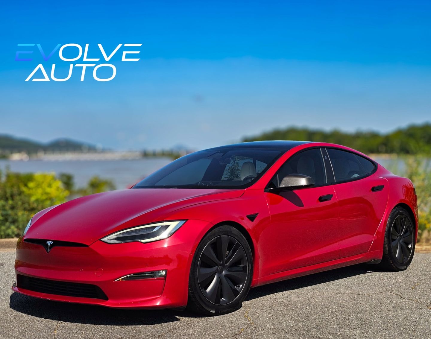 [PPMR] Red Multi-Coat 2021 Tesla Model S Sedan All-Wheel Drive Automatic