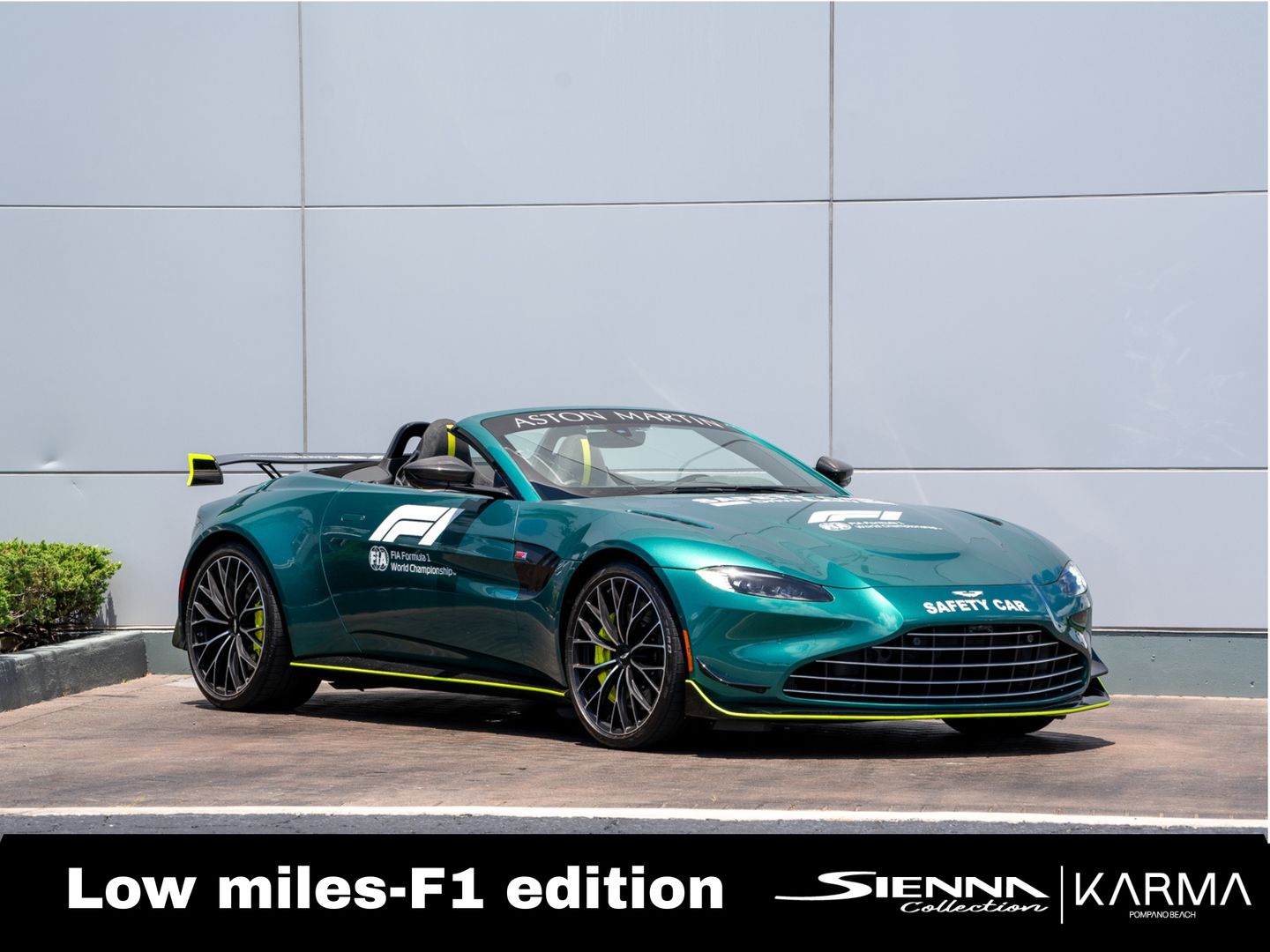 Aston Martin Racing Green 2022 Aston Martin Vantage Convertible Rear-Wheel Drive Automatic