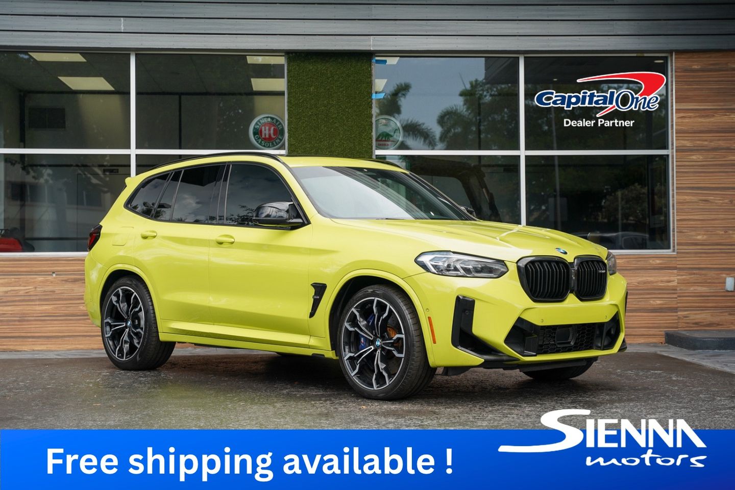 [C4H] Sao Paulo Yellow 2022 BMW X3 M SUV / Crossover All-Wheel Drive Automatic