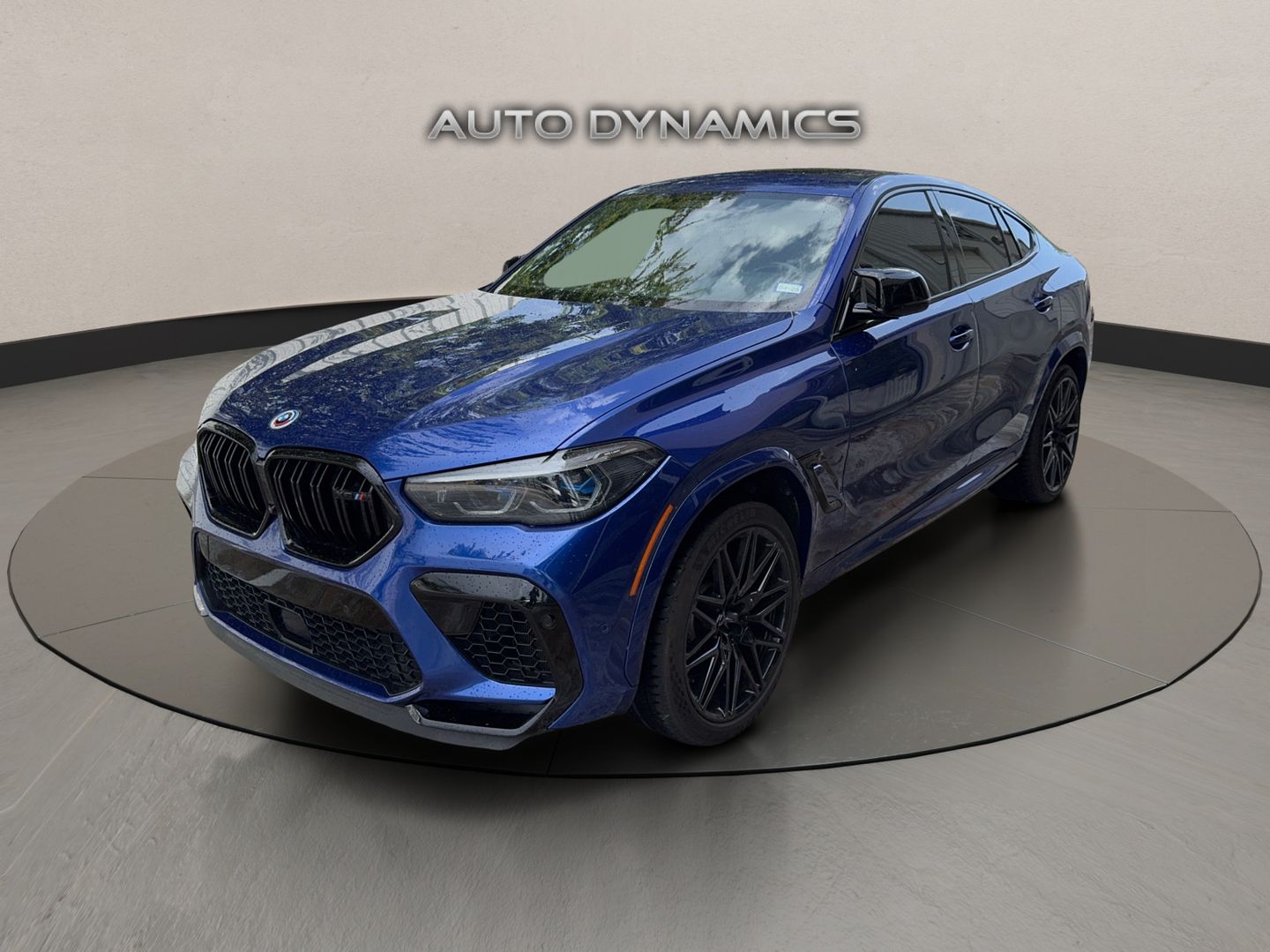 Blue 2022 BMW X6 M SUV / Crossover All-Wheel Drive Automatic