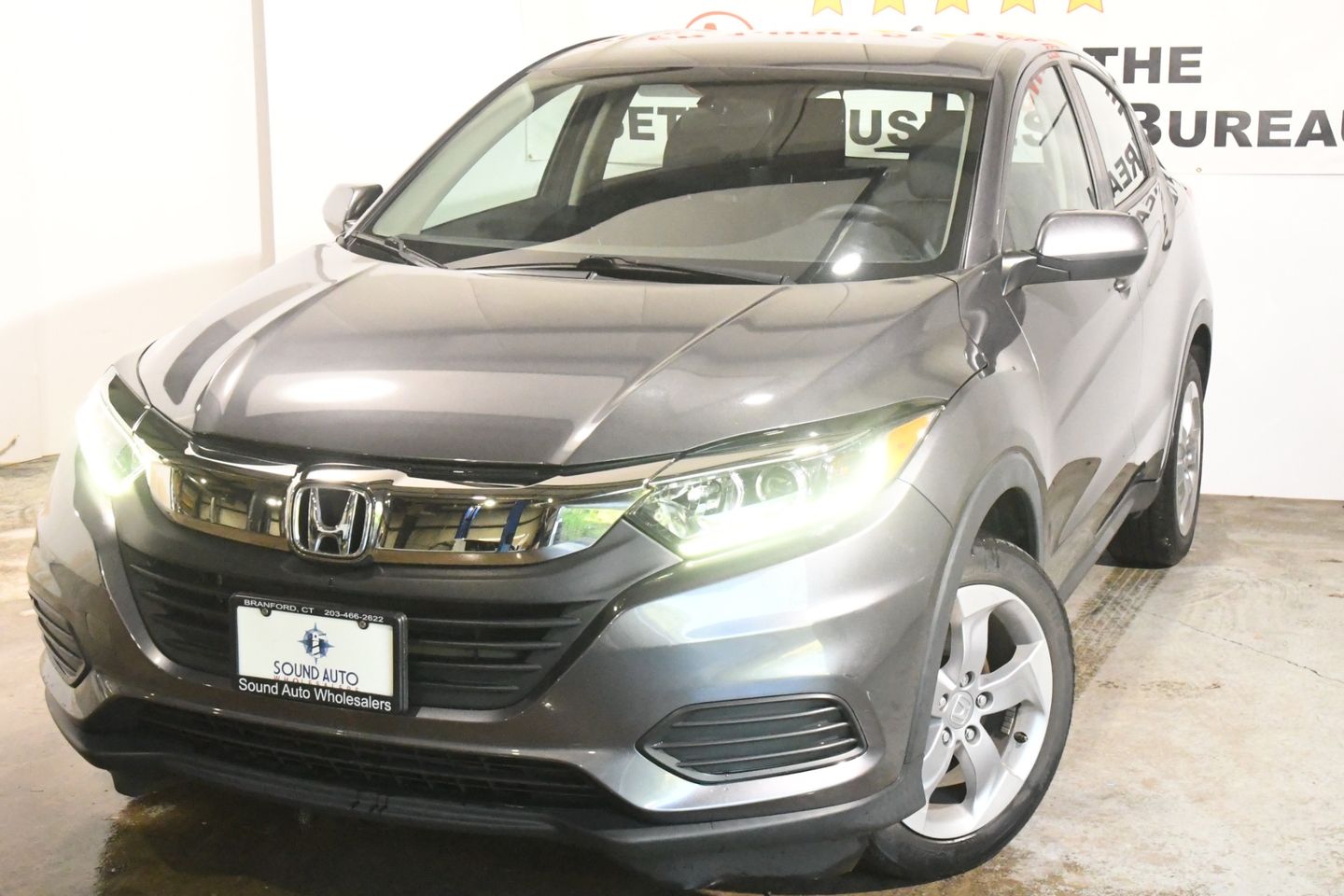 Gray ([GY] Modern Steel Metallic) 2022 Honda HR-V SUV / Crossover All-Wheel Drive Automatic