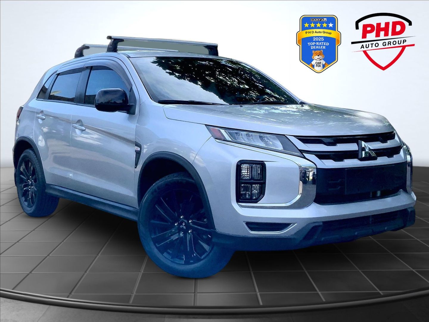 Silver 2022 Mitsubishi Outlander Sport SUV / Crossover Front-Wheel Drive Automatic