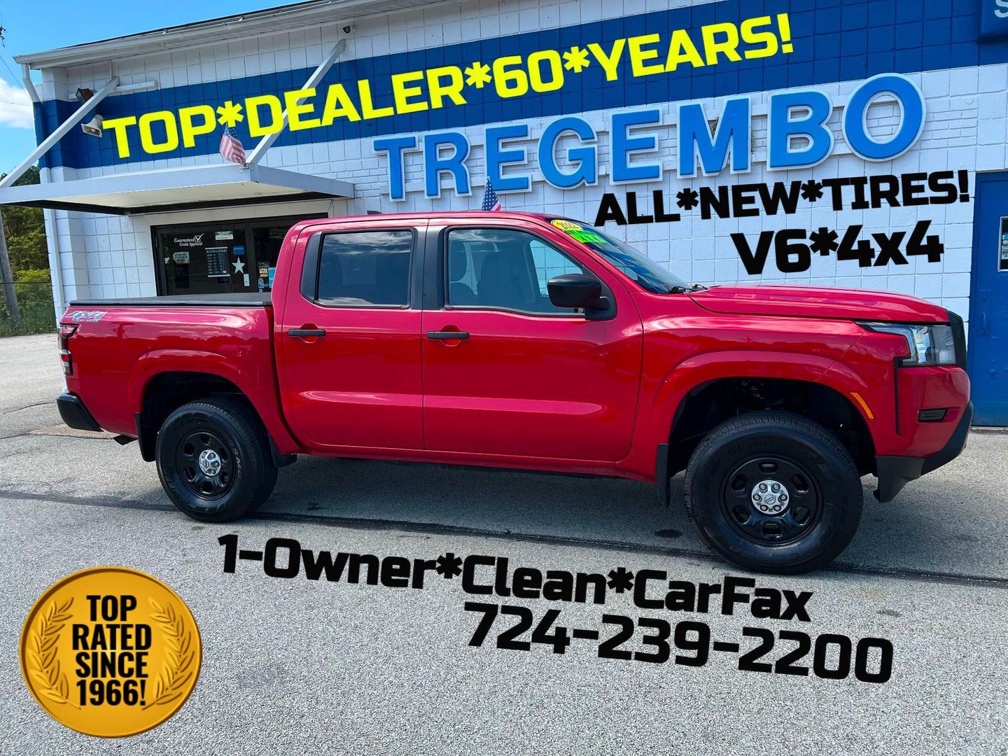 2022 Nissan Frontier SV Crew Cab 4WD