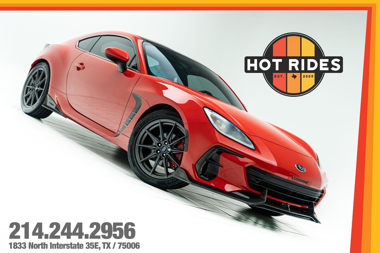 [IRD] Ignition Red 2022 Subaru BRZ Coupe Rear-Wheel Drive Manual