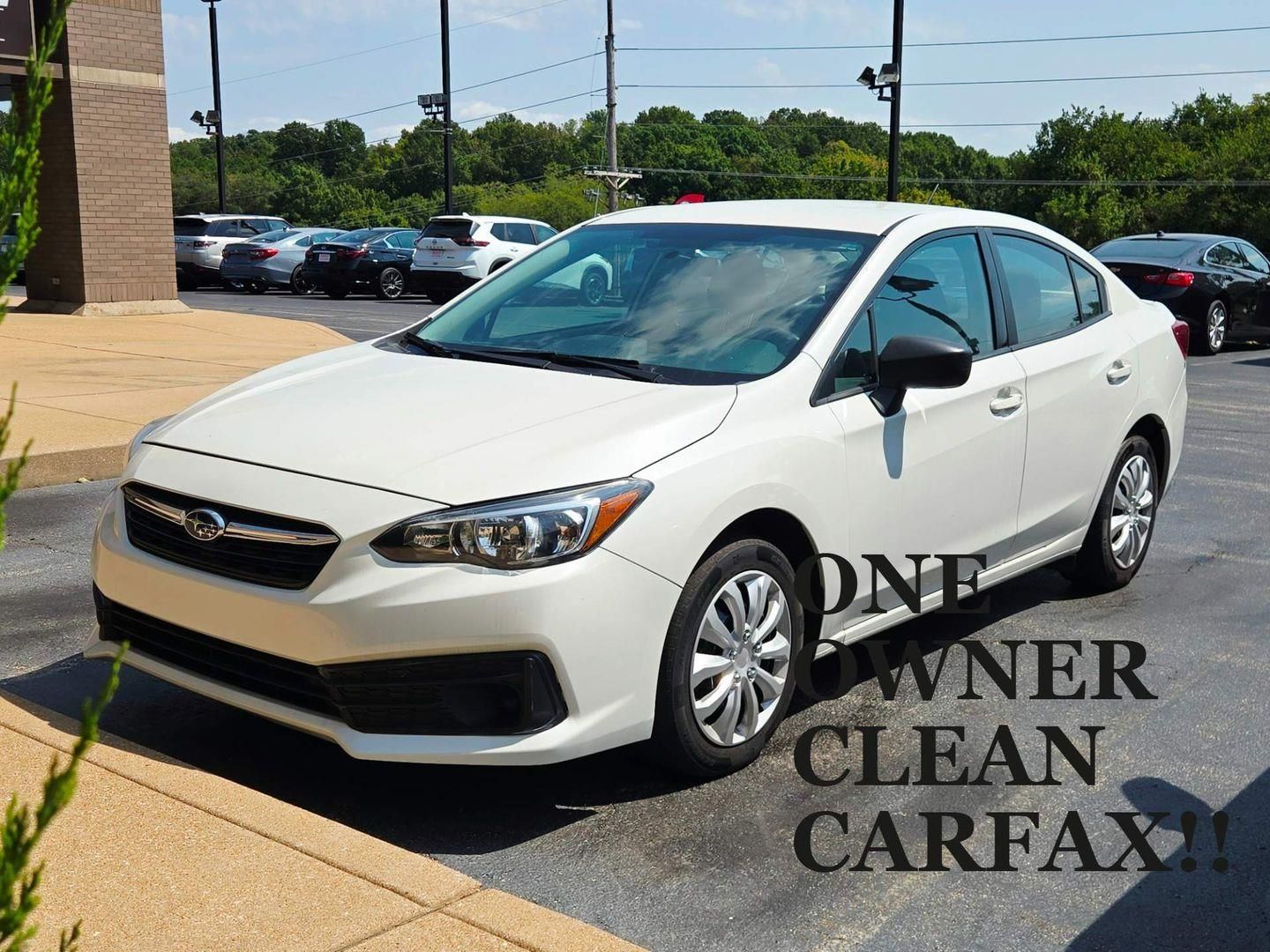 [WHC] Crystal White Pearl 2022 Subaru Impreza Sedan All-Wheel Drive Automatic