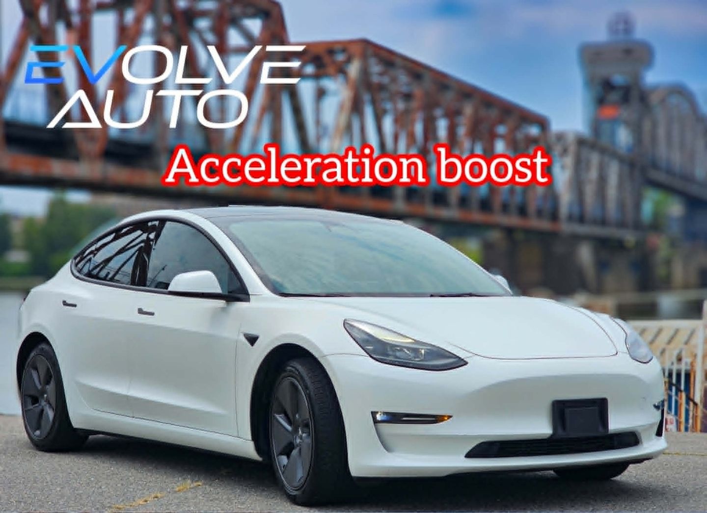 White 2022 Tesla Model 3 Sedan All-Wheel Drive Automatic