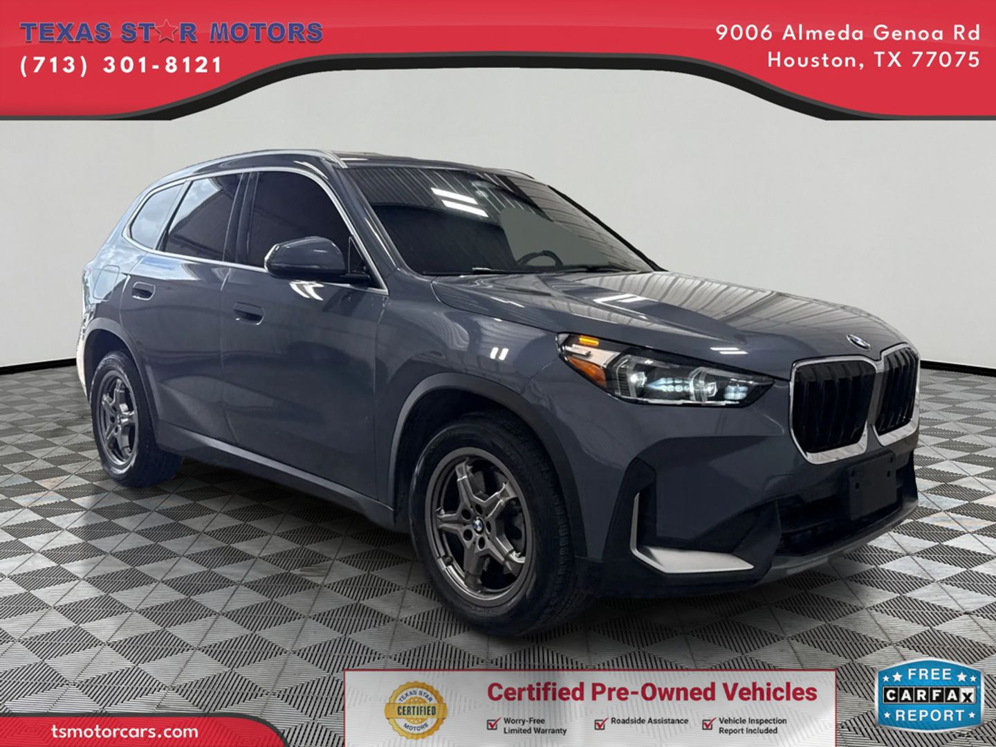 Gray 2023 BMW X1 xDrive28i AWD SUV / Crossover All-Wheel Drive 7-Speed Automatic