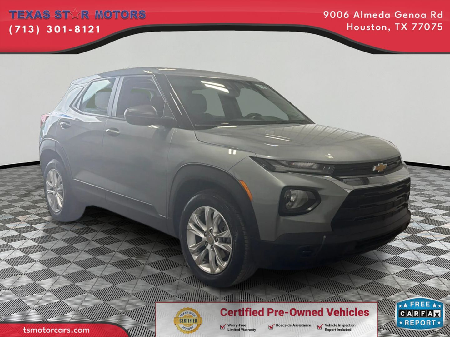 Silver 2023 Chevrolet Trailblazer LS FWD SUV / Crossover Front-Wheel Drive Automatic