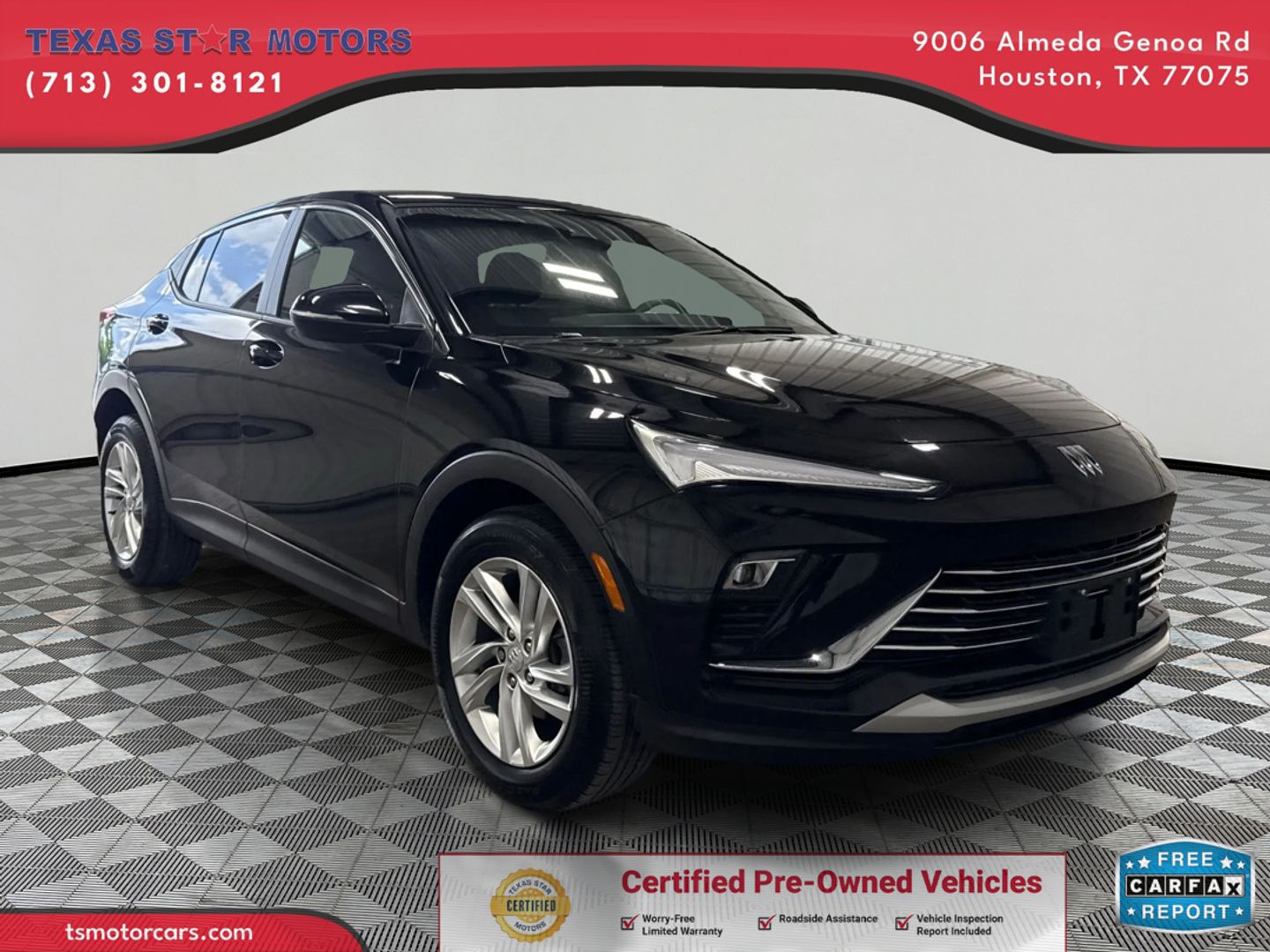 Black 2024 Buick Envista Preferred FWD SUV / Crossover Front-Wheel Drive Automatic