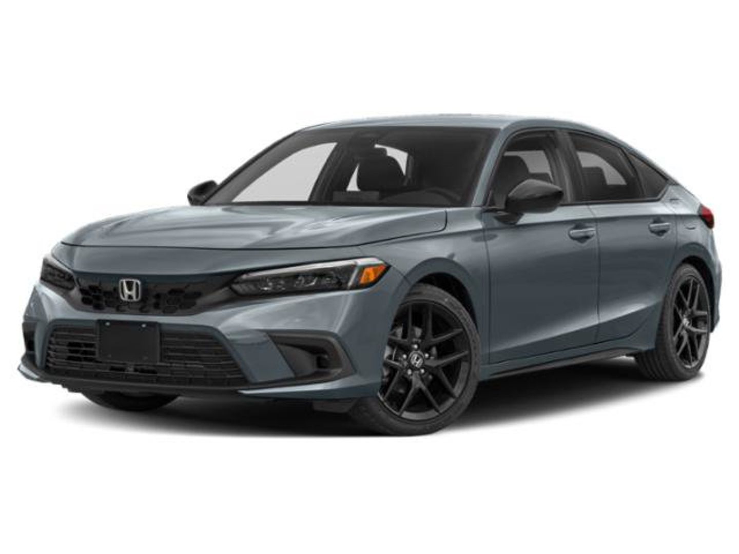 Gray ([WX] Platinum White Pearl) 2024 Honda Civic Hatchback Hatchback Front-Wheel Drive Automatic
