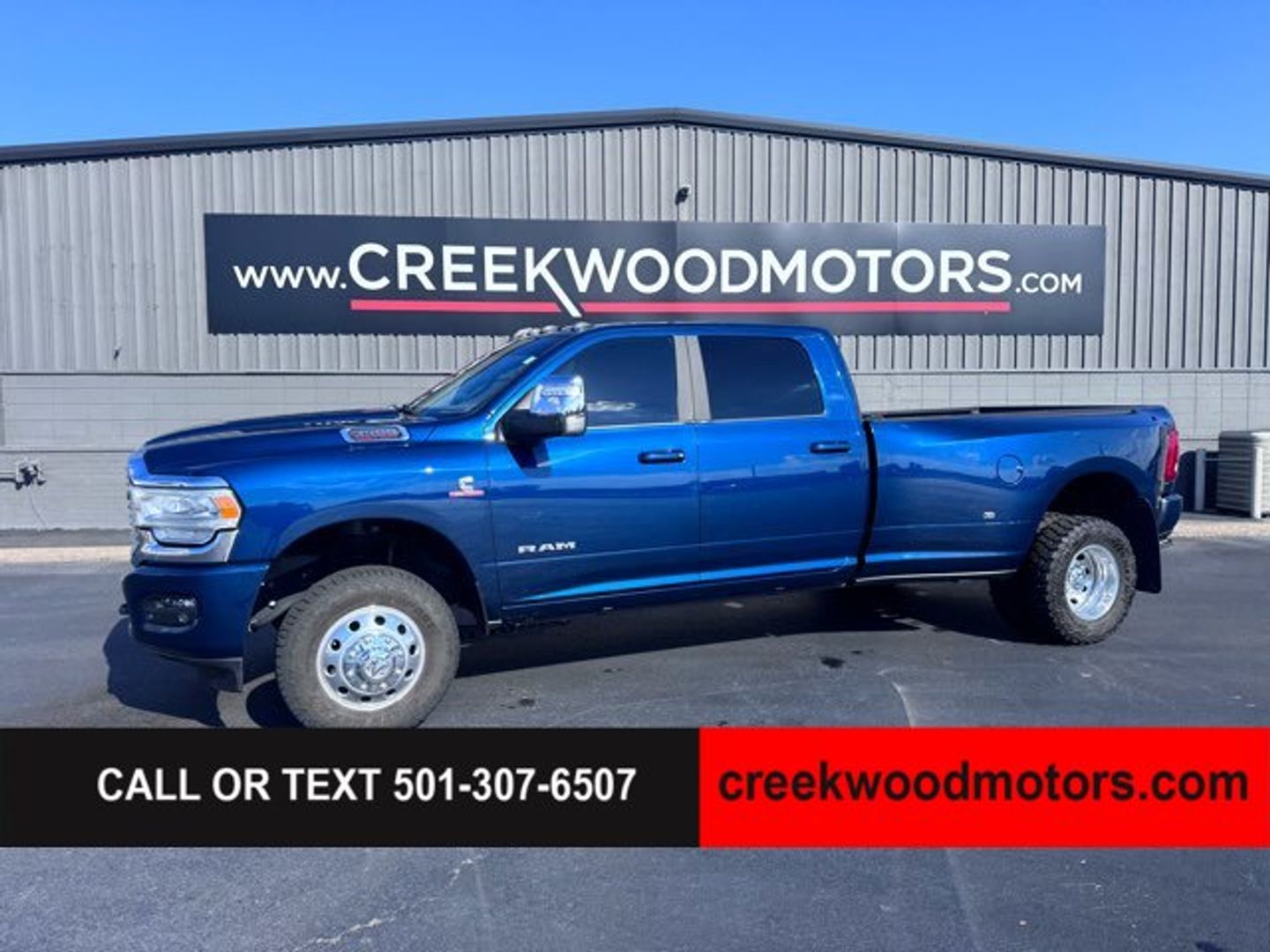 [PPX] Patriot Blue Pearl Coat 2024 RAM 3500 Pickup Truck Four-Wheel Drive Automatic