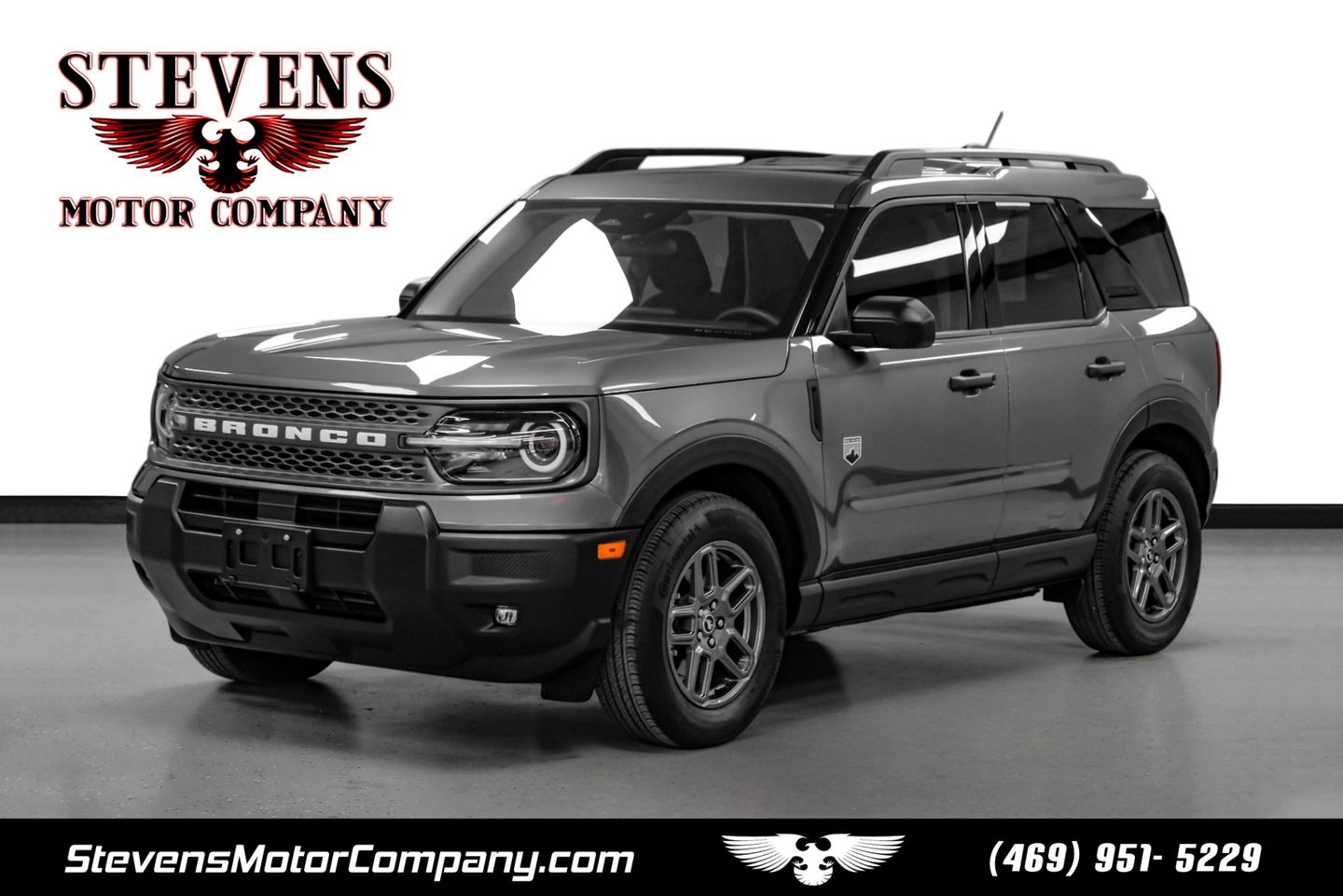 Carbonized Gray 2025 Ford Bronco Sport SUV / Crossover All-Wheel Drive Automatic