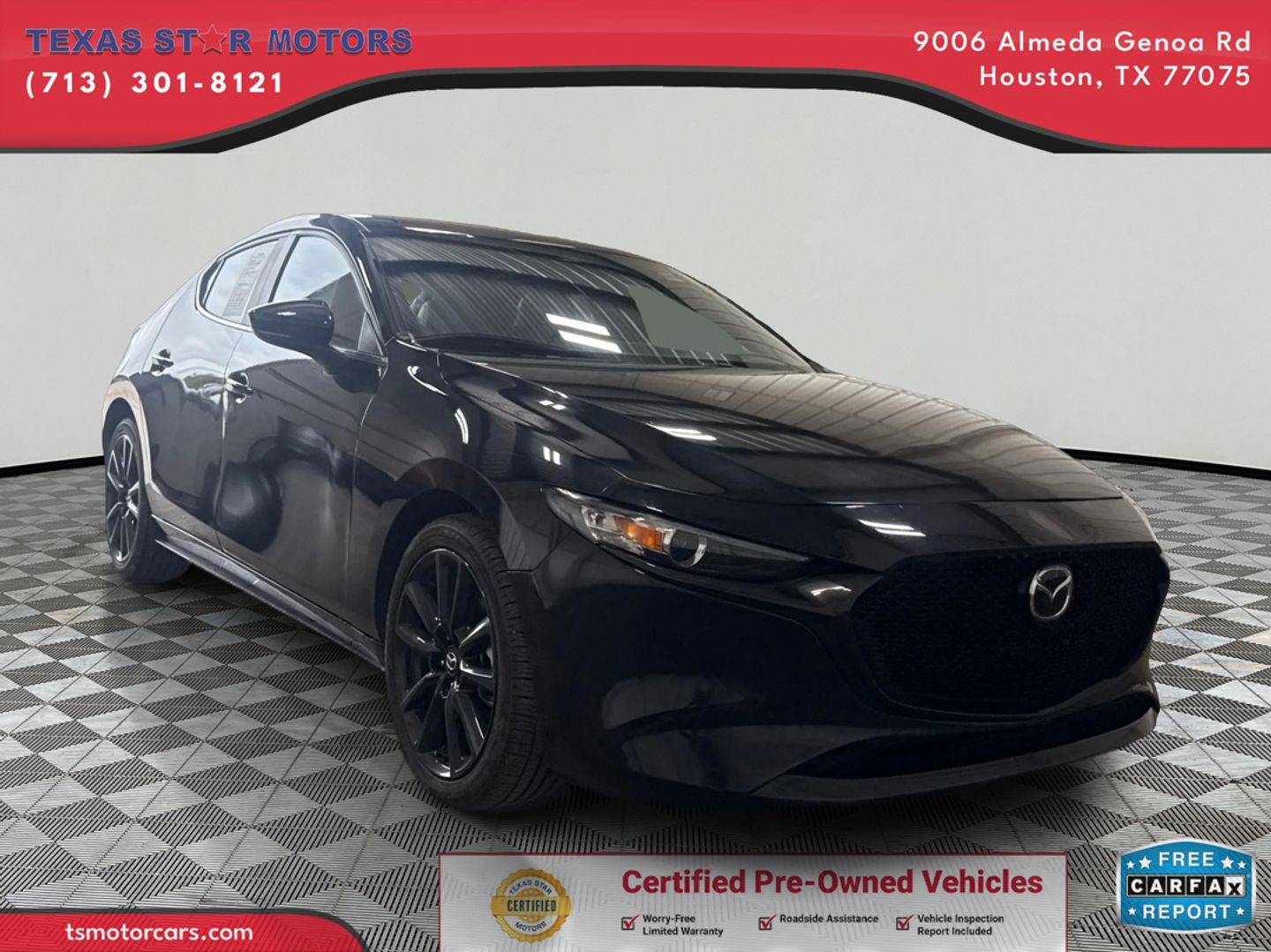 Black 2025 Mazda MAZDA3 2.5 S Select Sport Hatchback FWD Hatchback Front-Wheel Drive Automatic