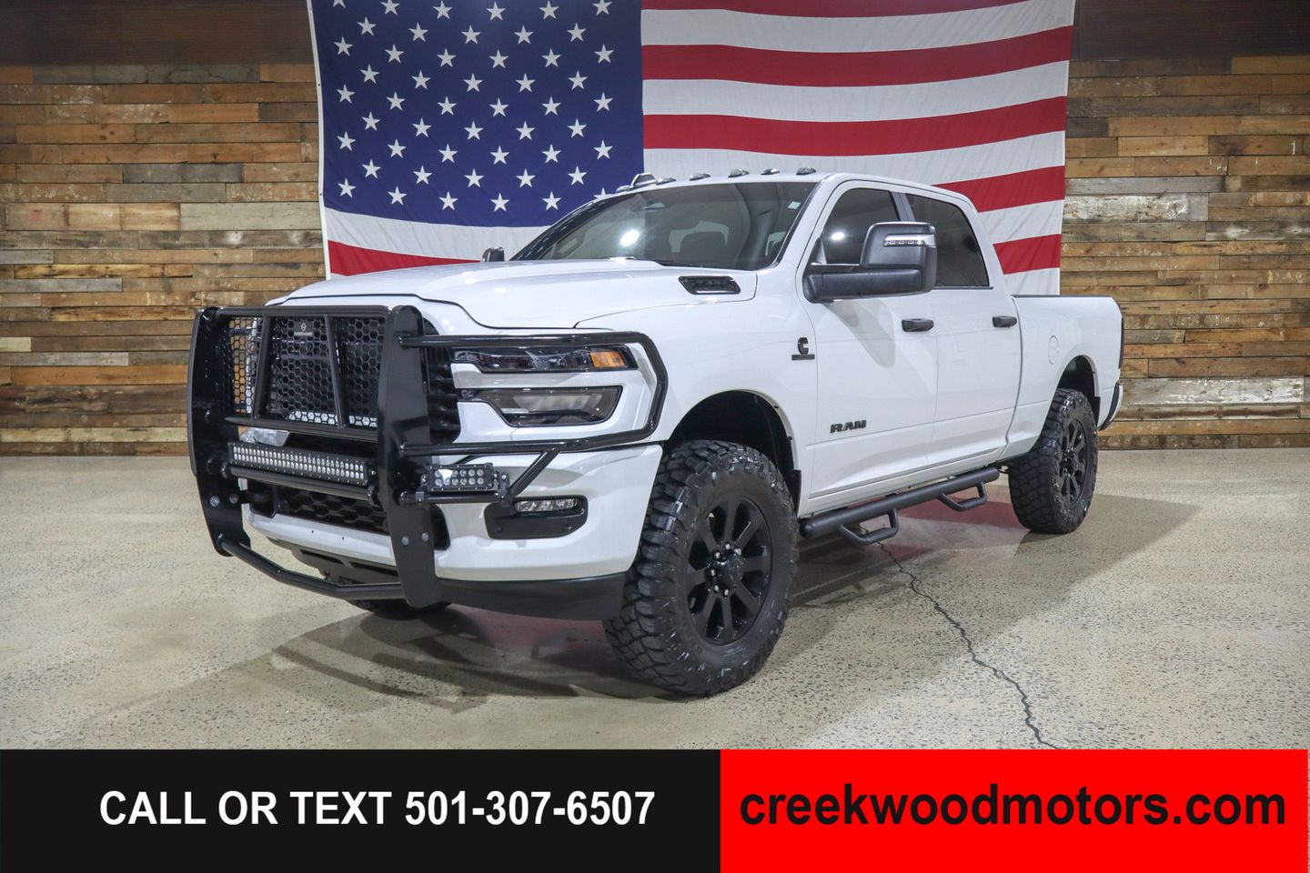 [PW7] Bright White Clear Coat 2025 RAM 2500 Pickup Truck Four-Wheel Drive Automatic