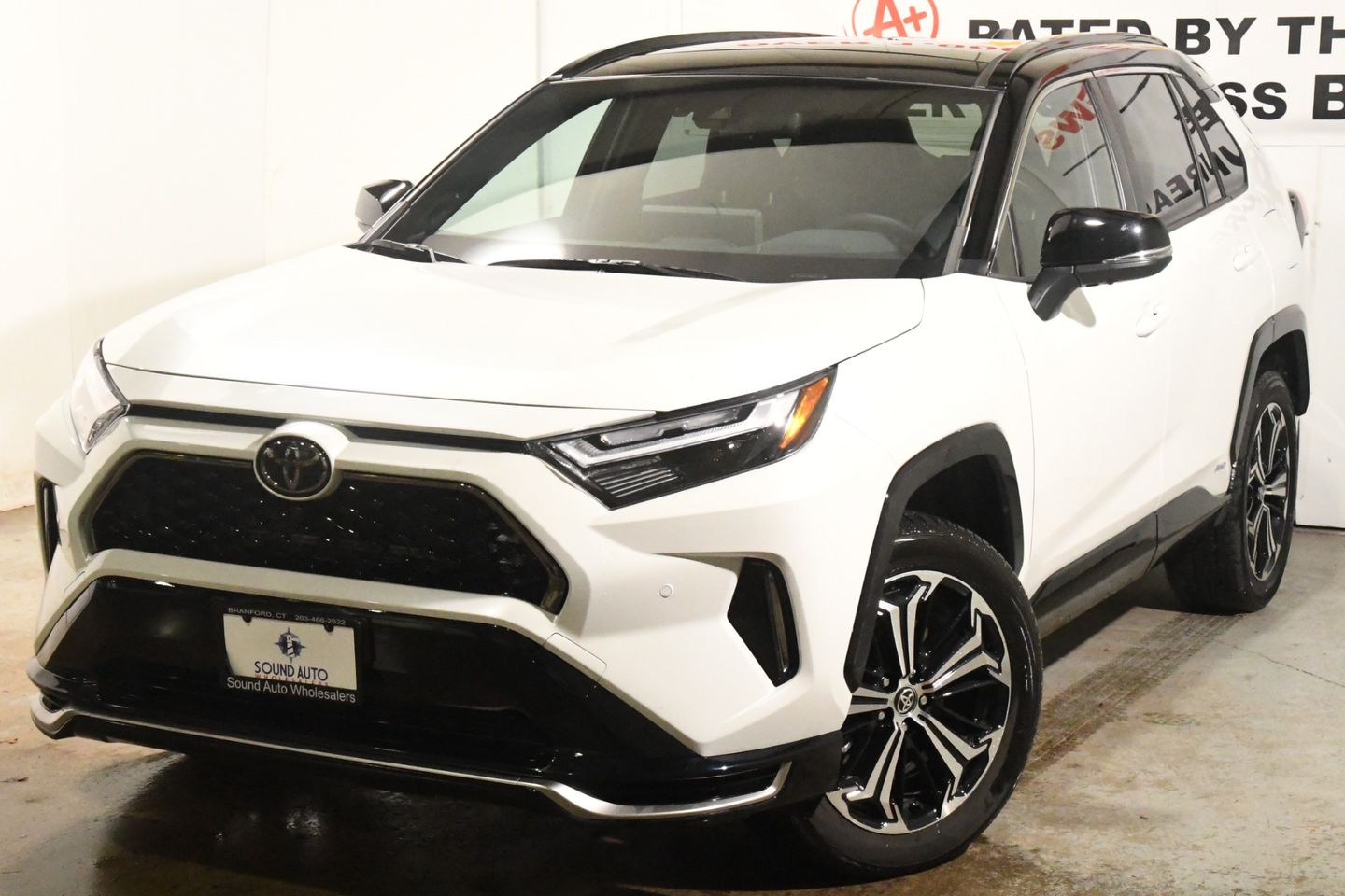 Midnight Black Metallic 2025 Toyota RAV4 Plug-in Hybrid XSE AWD SUV / Crossover All-Wheel Drive Continuously Variable Transmission