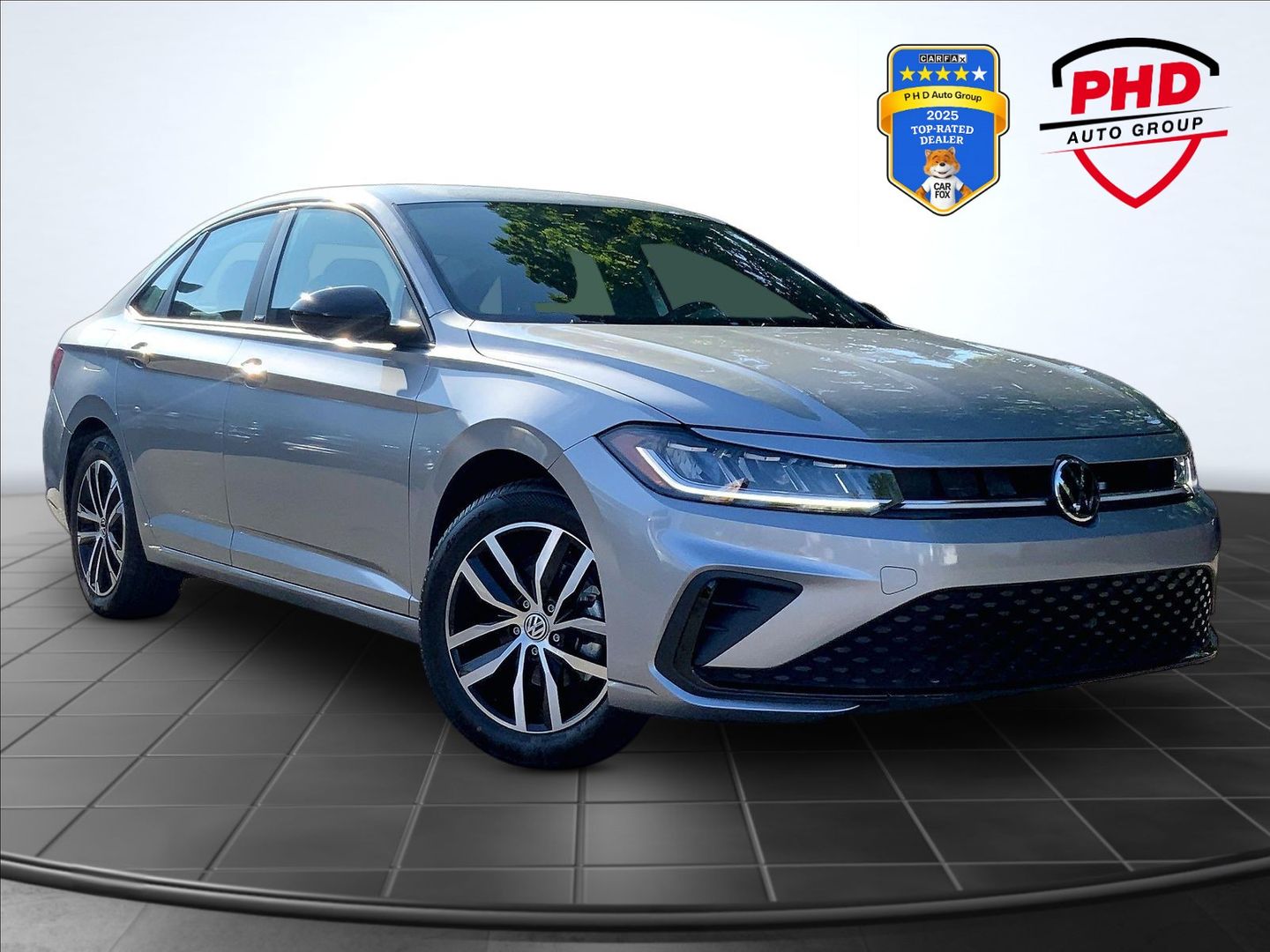 Gray 2025 Volkswagen Jetta Sedan Front-Wheel Drive Automatic