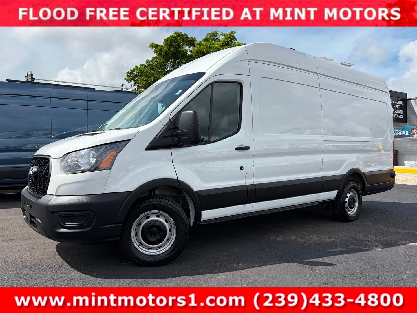 White 2026 Ford Transit Cargo Van Rear-Wheel Drive Automatic