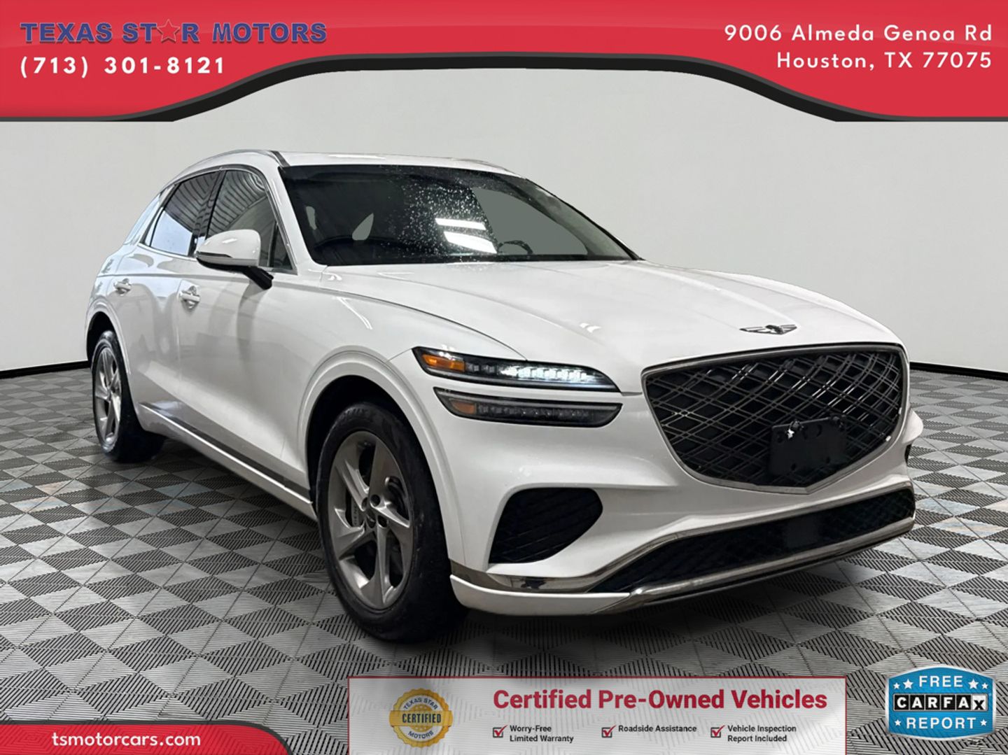 White 2026 Genesis GV70 2.5T Standard AWD SUV / Crossover All-Wheel Drive Automatic