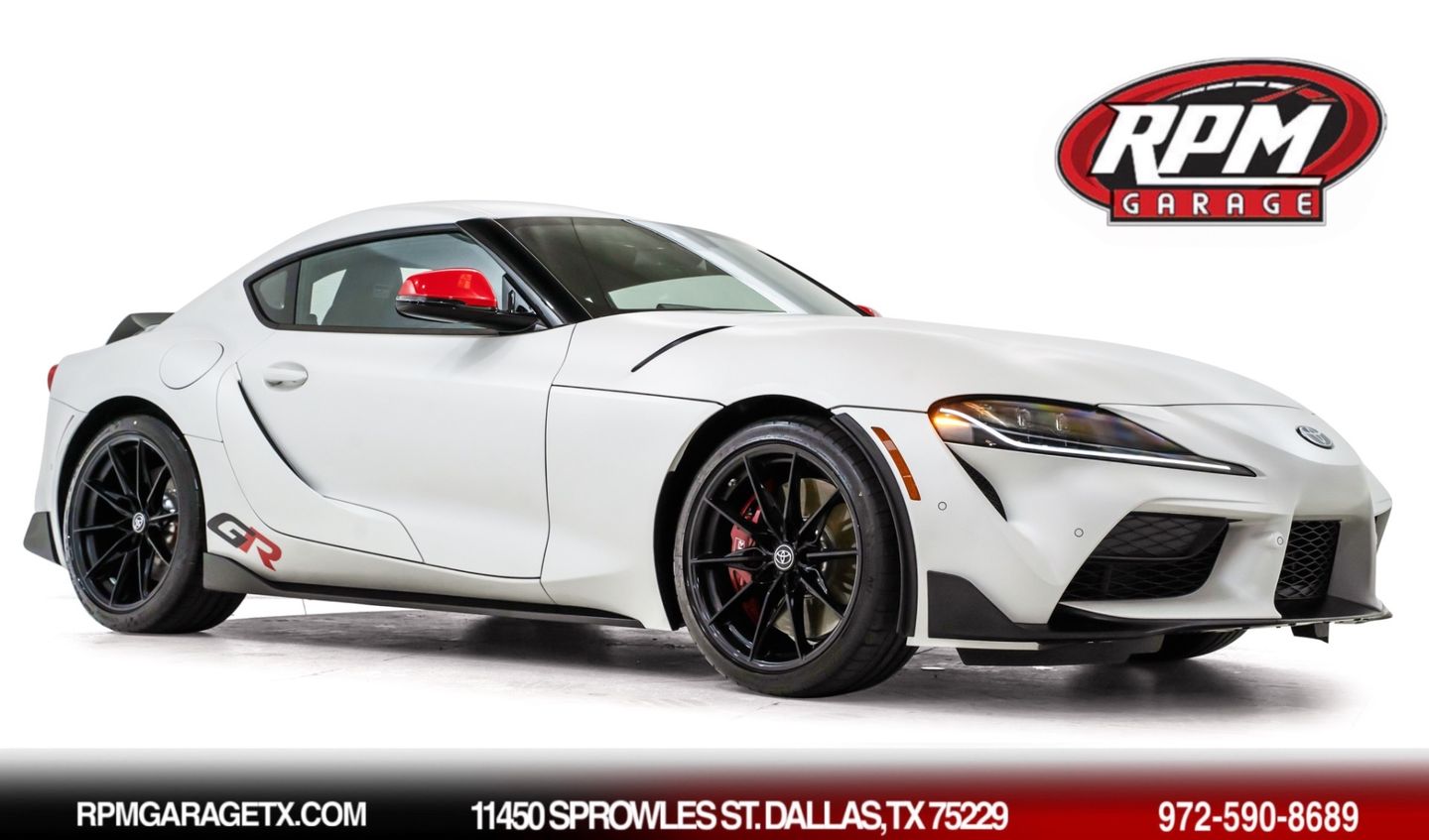 White 2026 Toyota Supra Coupe Rear-Wheel Drive Manual